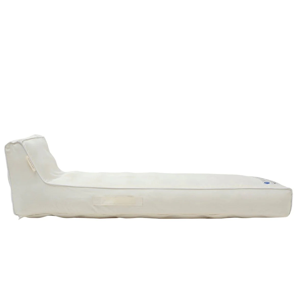 Luxe Lie-On Lounger - White (Sunnylife) - PICK UP ONLY