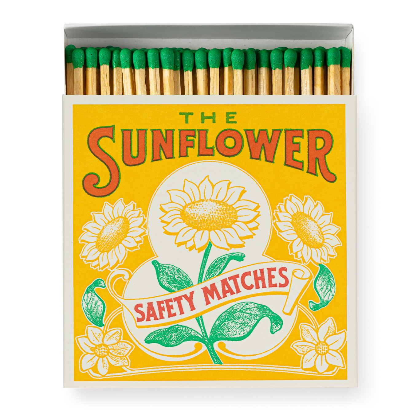 Sunflower Safety Matches by Archivist Gallery