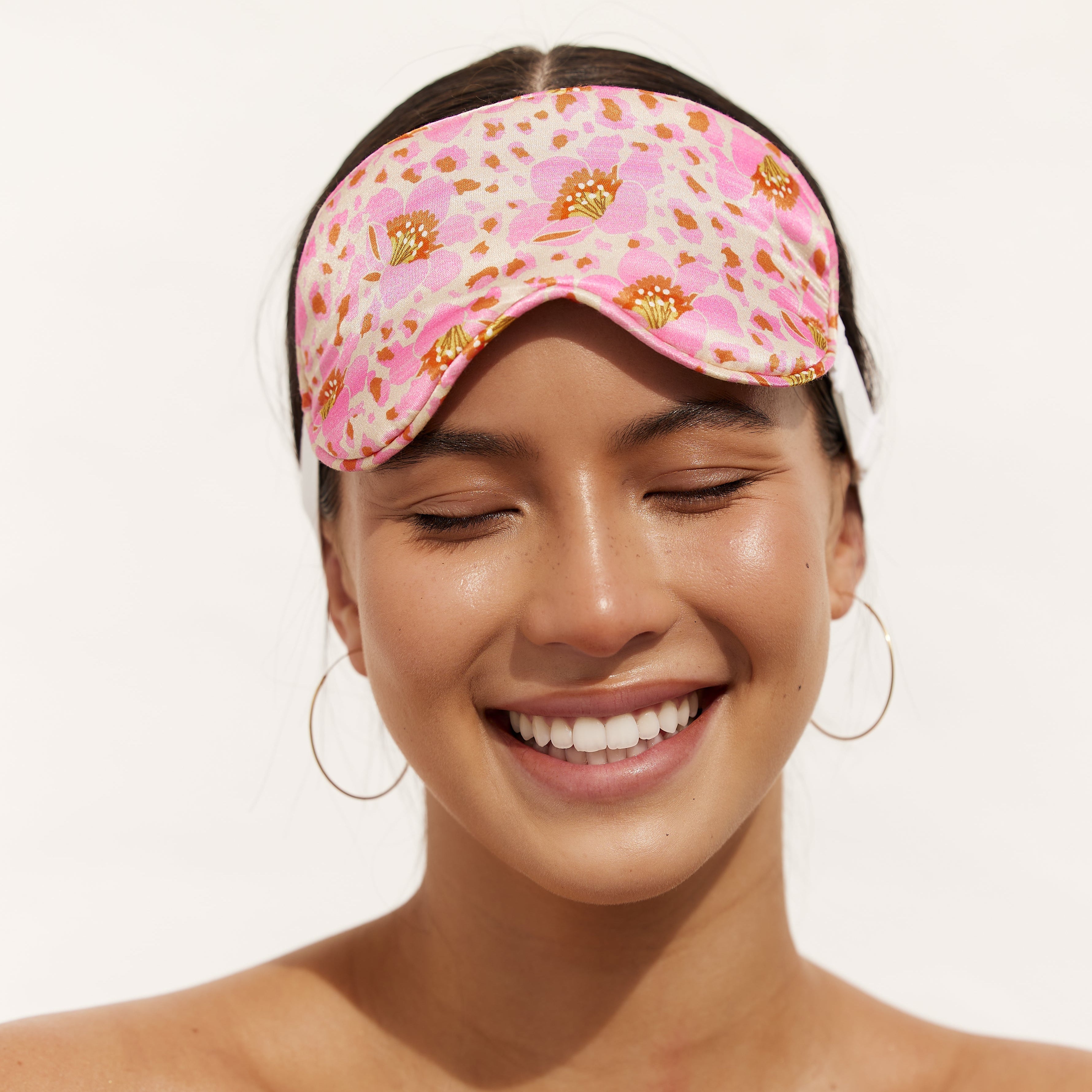 Chloe Eye Mask (Animal Floral) by Louvelle