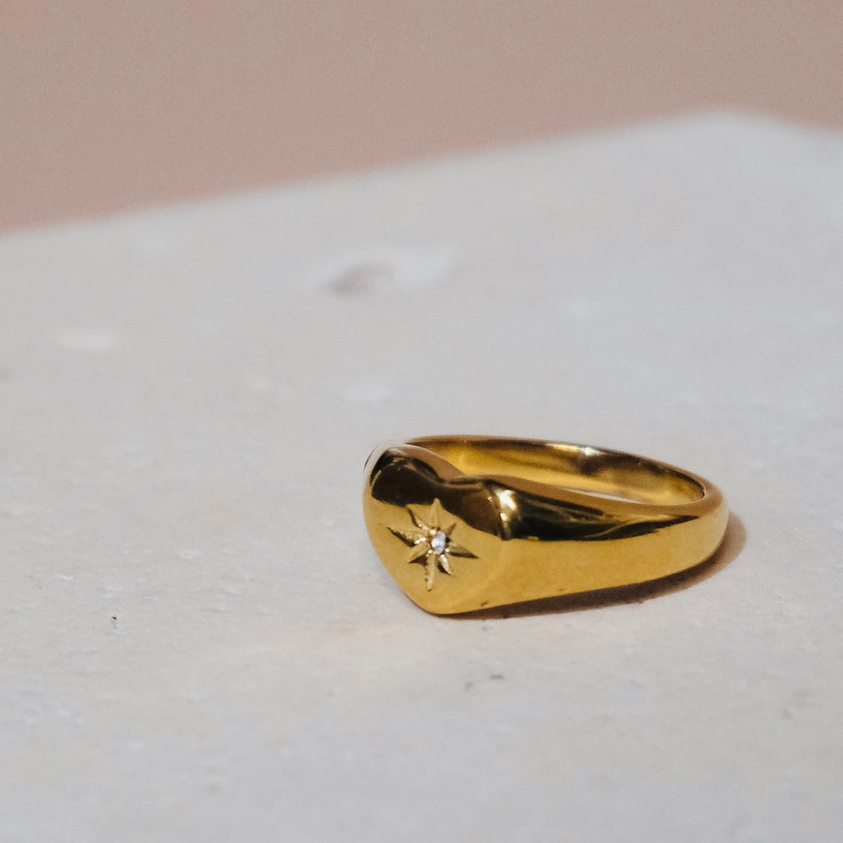 Estelle Heart Ring by Clou Studio