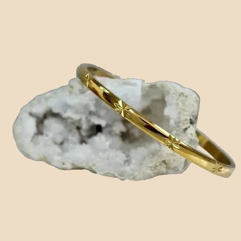 Deco Star Bangle by Luna & Mac