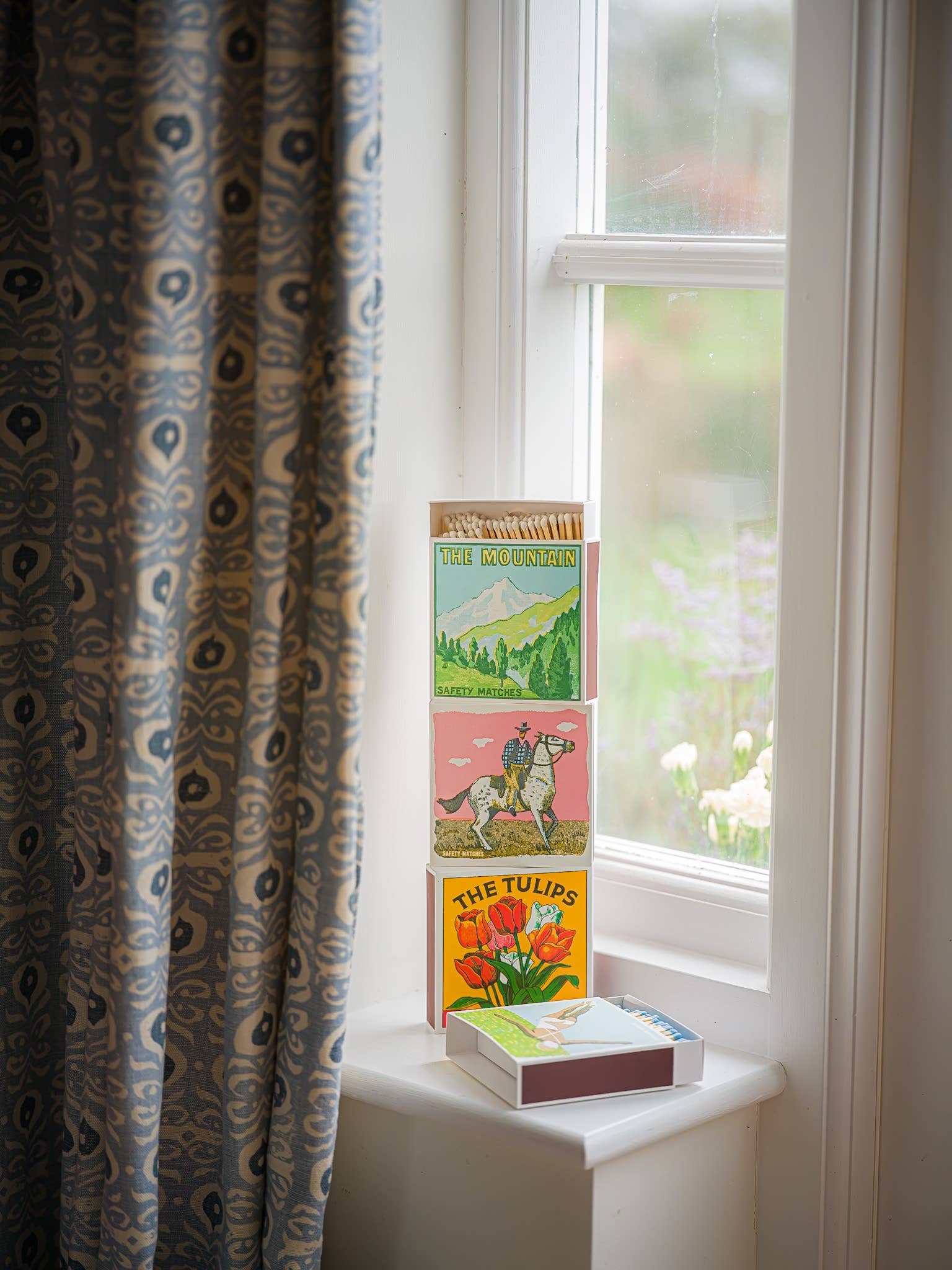 Pink Cowboy Safety Matches by Archivist Gallery