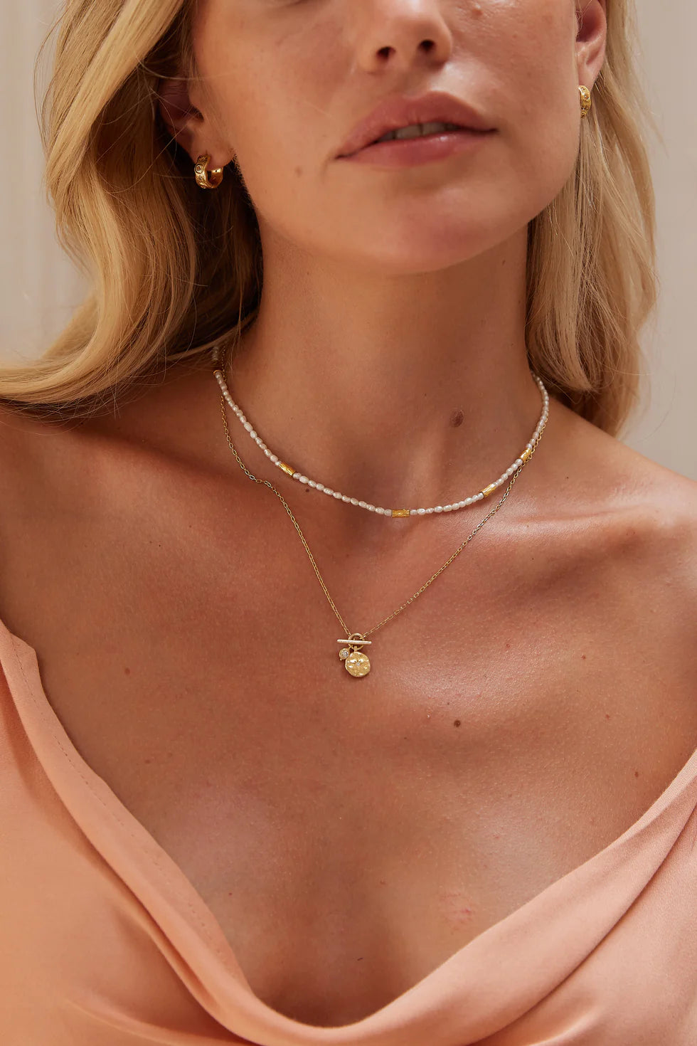 Cosmic Gold Necklace by Toni May