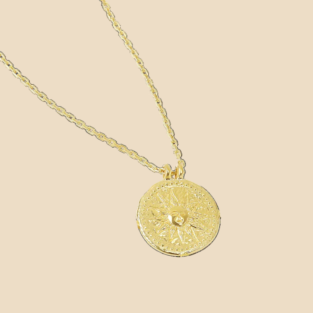 Sunkeeper Necklace by Midsummer Star - Gold