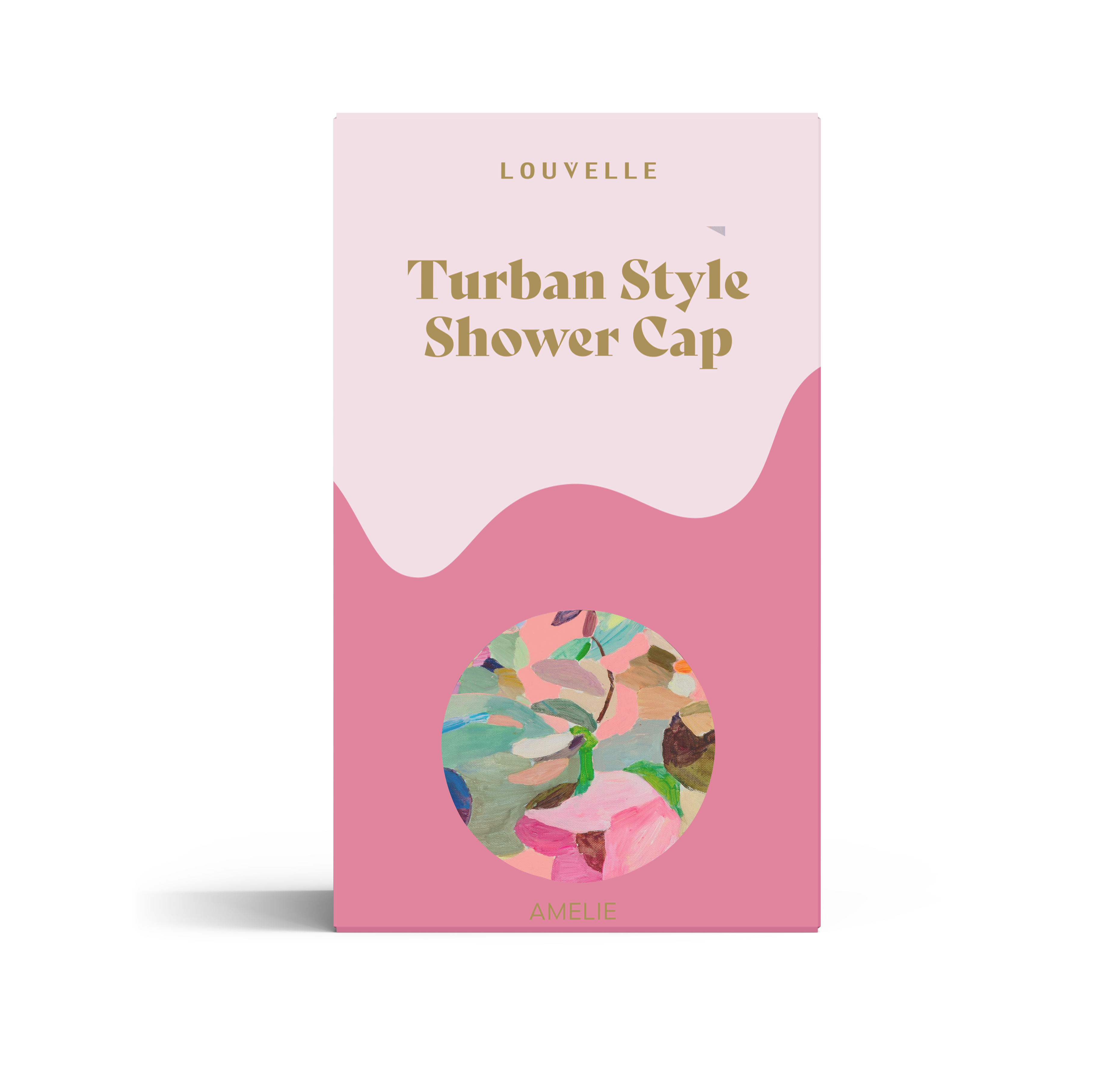 Amelie Turban Style Shower Cap (Flourish) by Louvelle