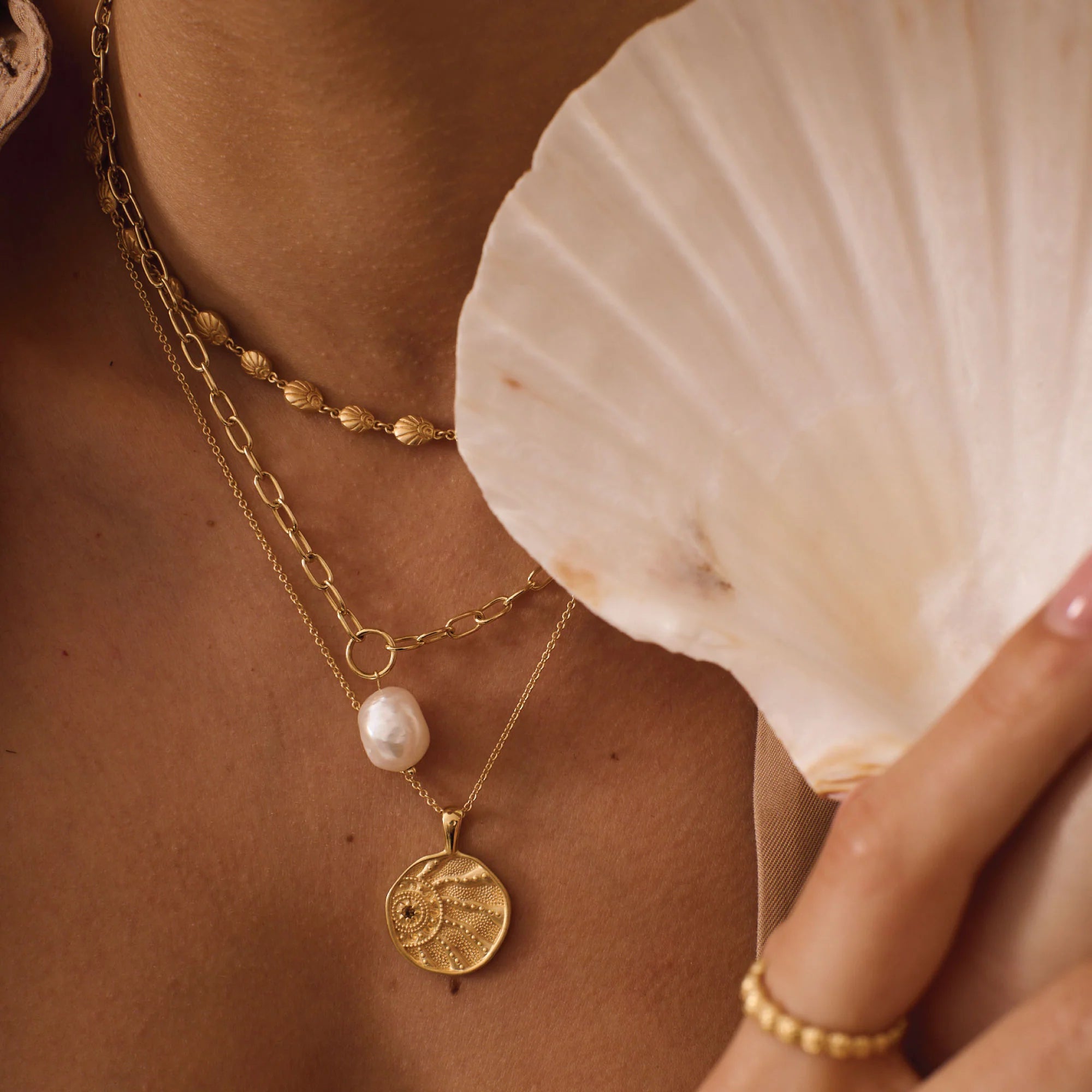 Sun Spirit Necklace by Murkani x Daisy Hill