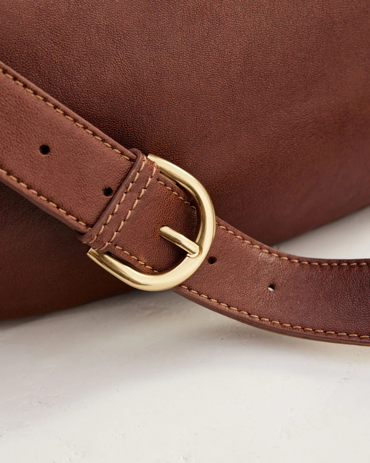 Shasta Leather Sling by Juju & Co - Cognac