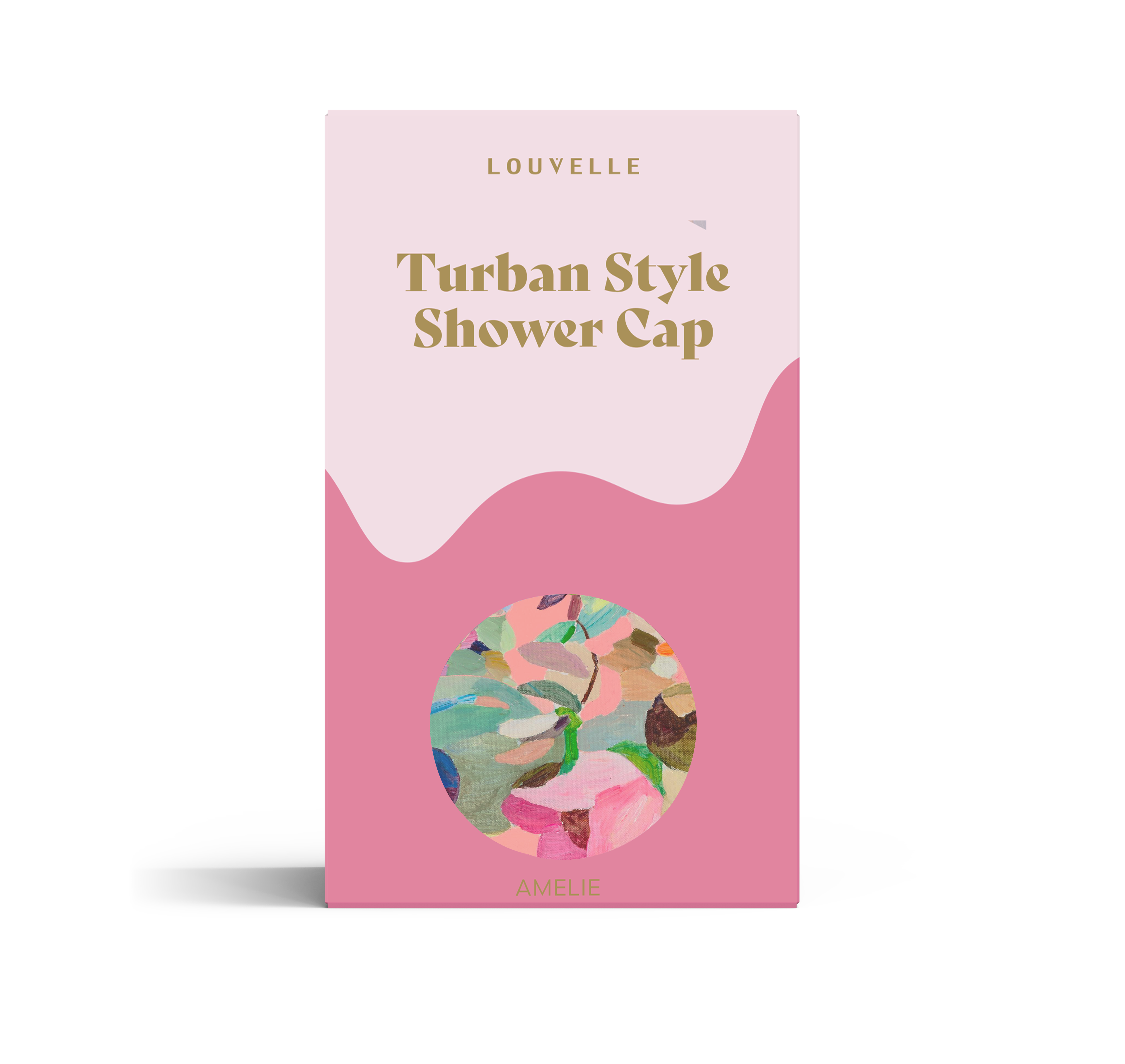 Amelie Turban Style Shower Cap (Flourish) by Louvelle