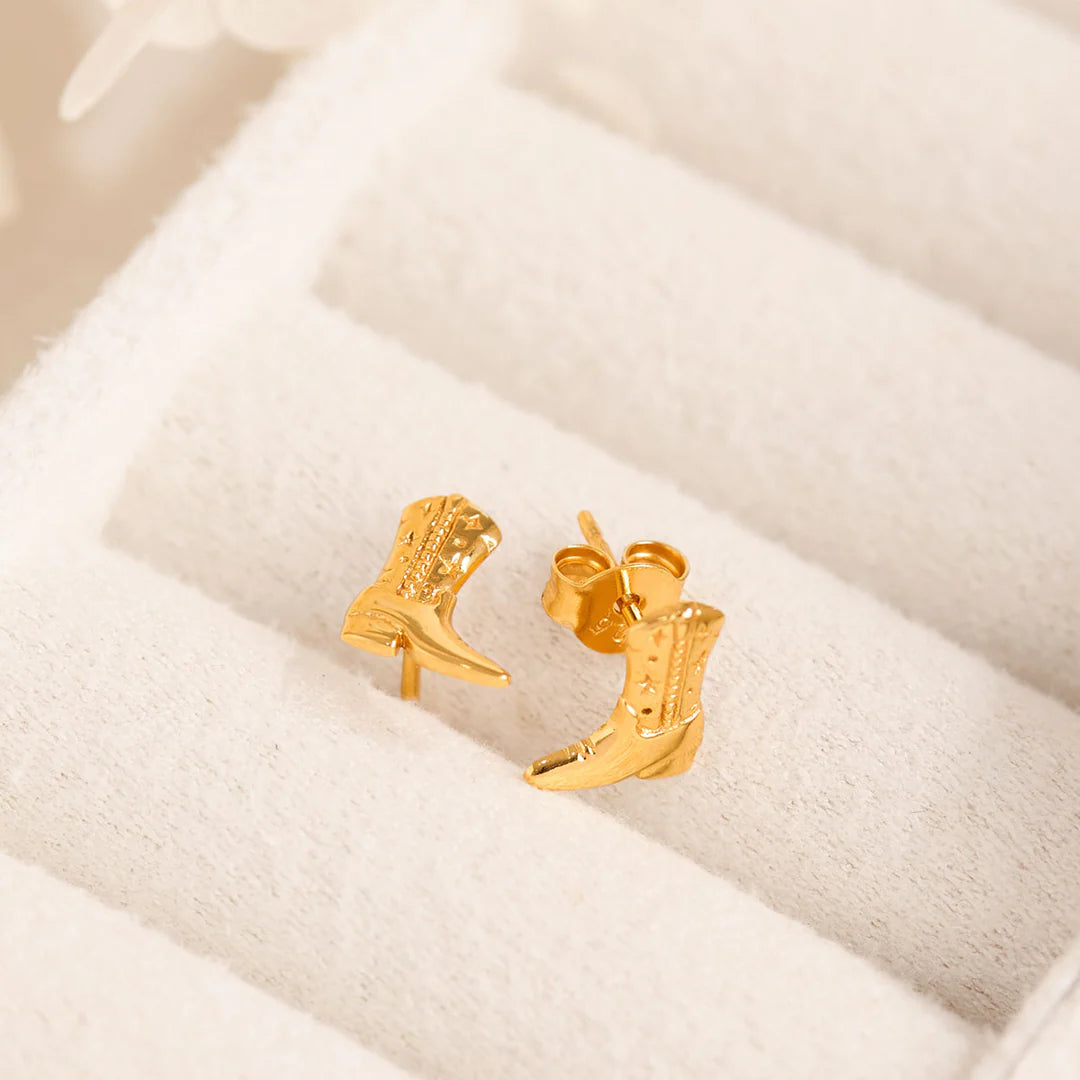 Cowgirl Boot Studs - Silver or Gold