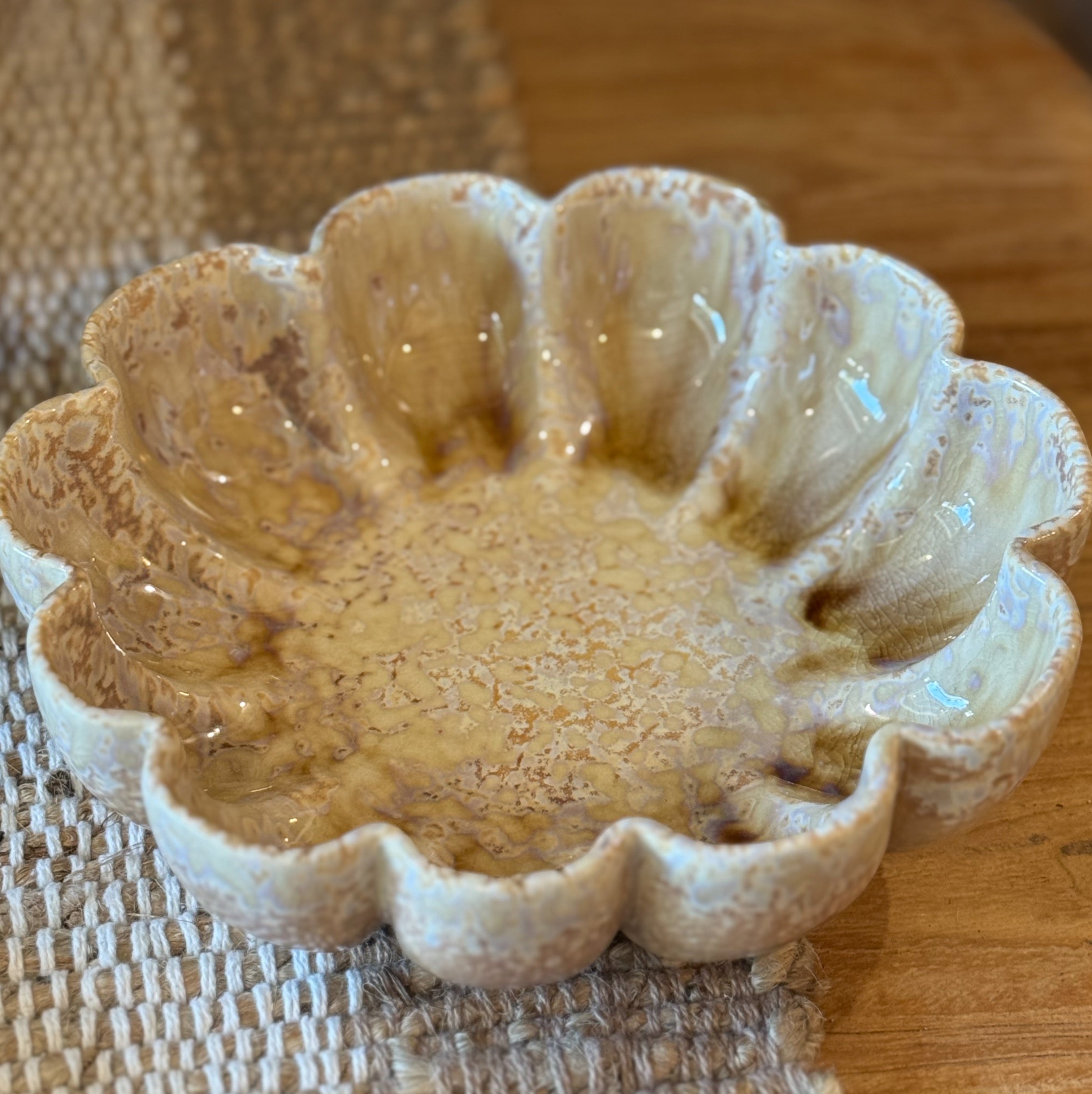 Odessa Ceramic Bowl - Natural