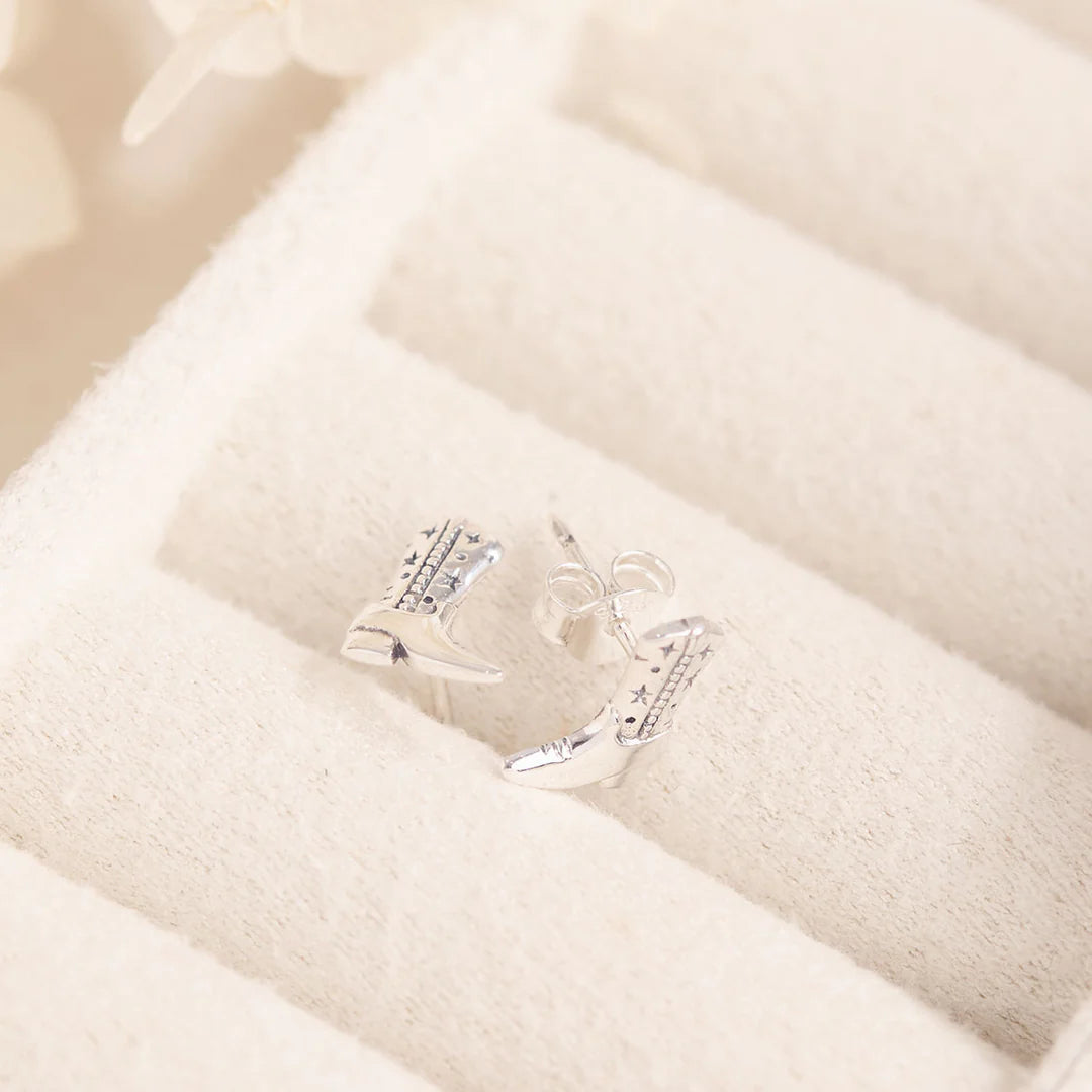 Cowgirl Boot Studs - Silver or Gold