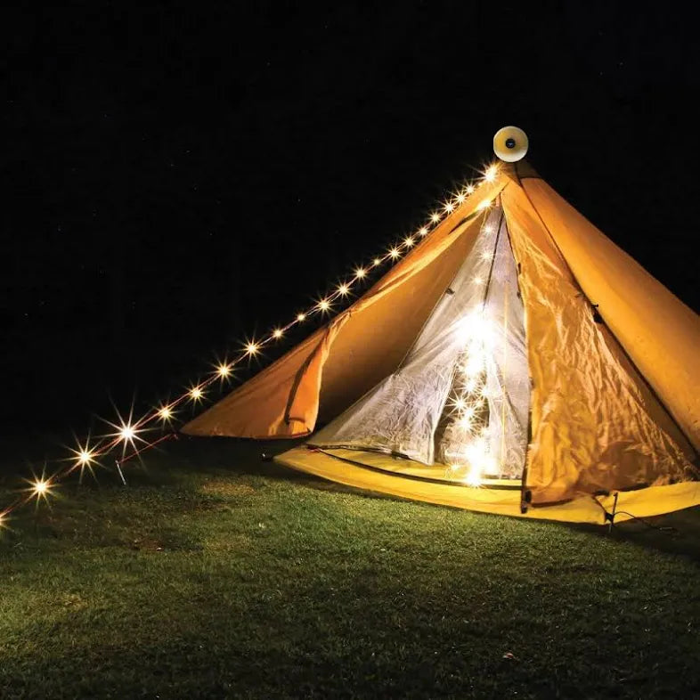 Retractable String Lights (USB Rechargeable) - 10m