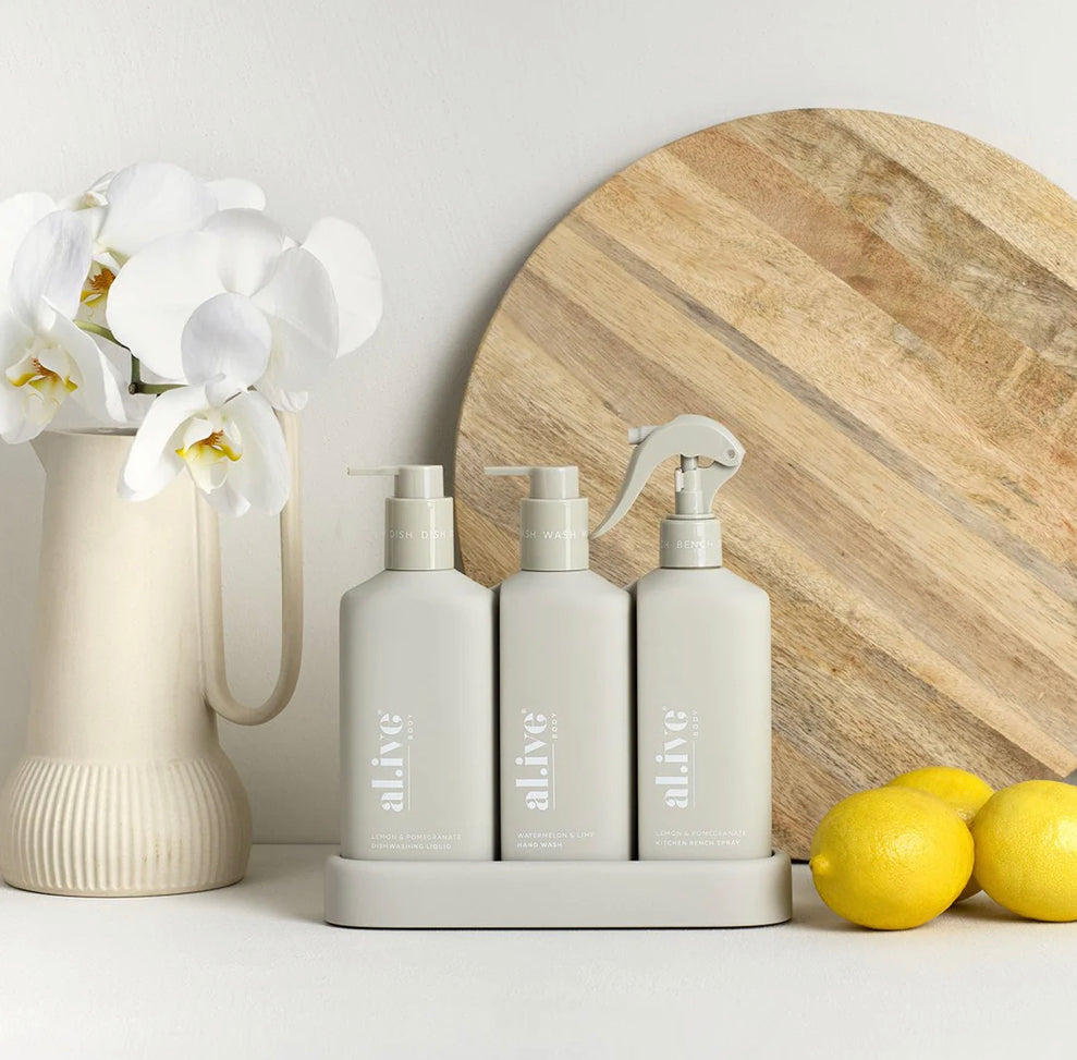Alive Kitchen Trio // BONE - Lemon & Pomegranate / Watermelon & Lime
