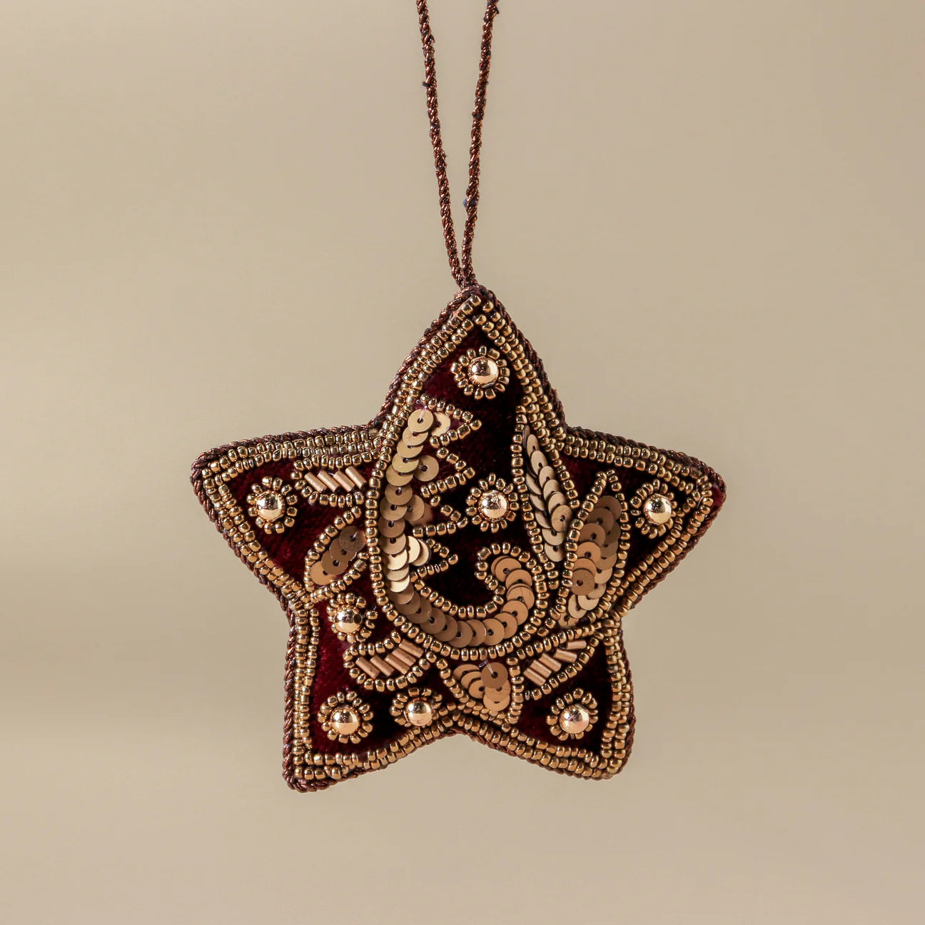 Stardust Christmas Decoration (Beaded) - Indigo Love Collectors