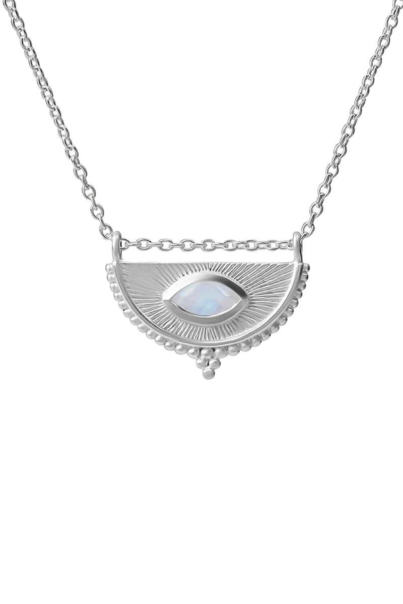 Soul Seer Moonstone Necklace by Midsummer Star - Gold or Silver