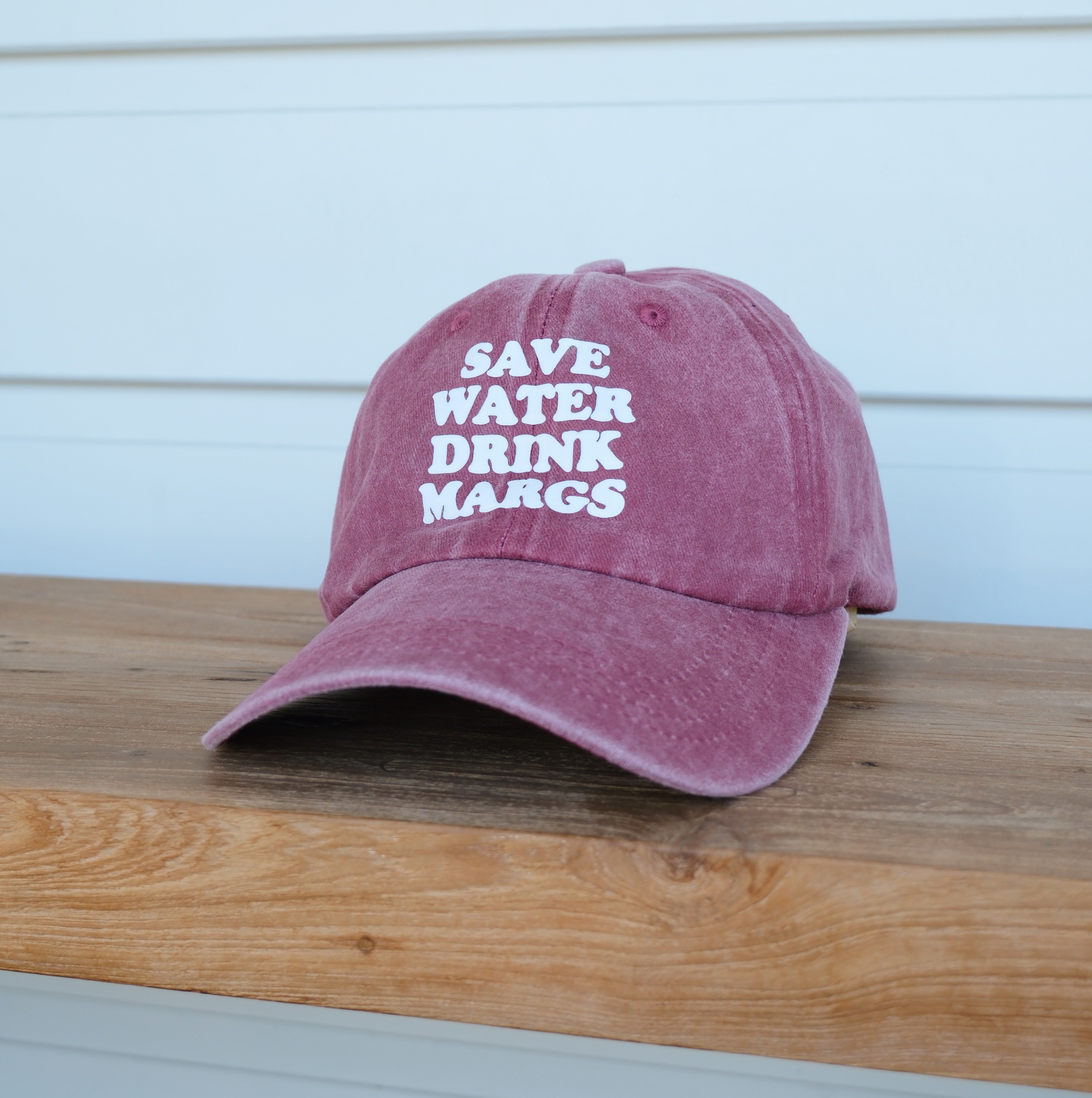 'Save Water Drink Margs' - Vintage Wash Cap
