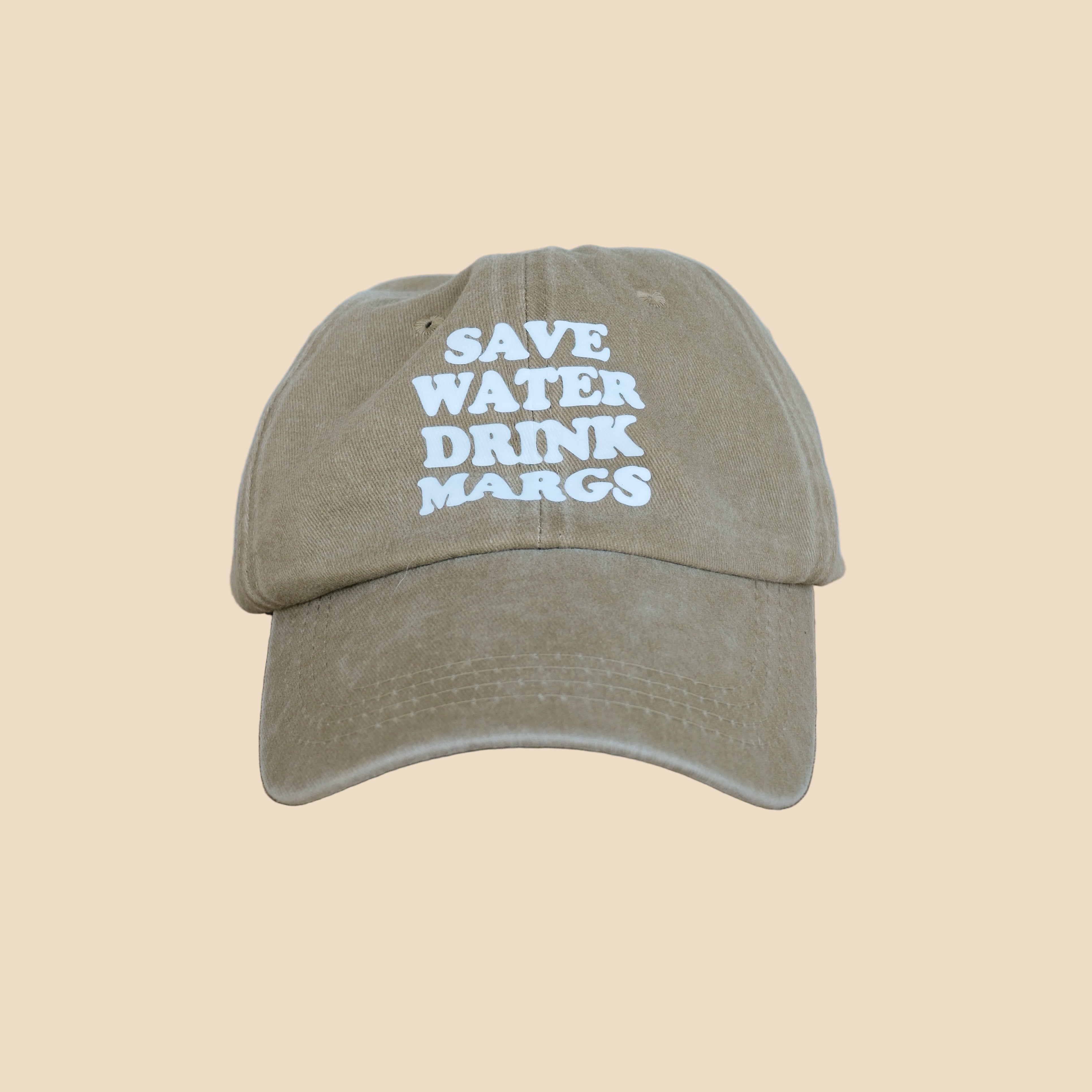 'Save Water Drink Margs' - Vintage Wash Cap