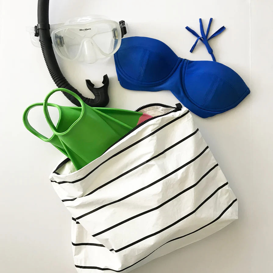 Aloha Collection Max Pouch Pinstripe