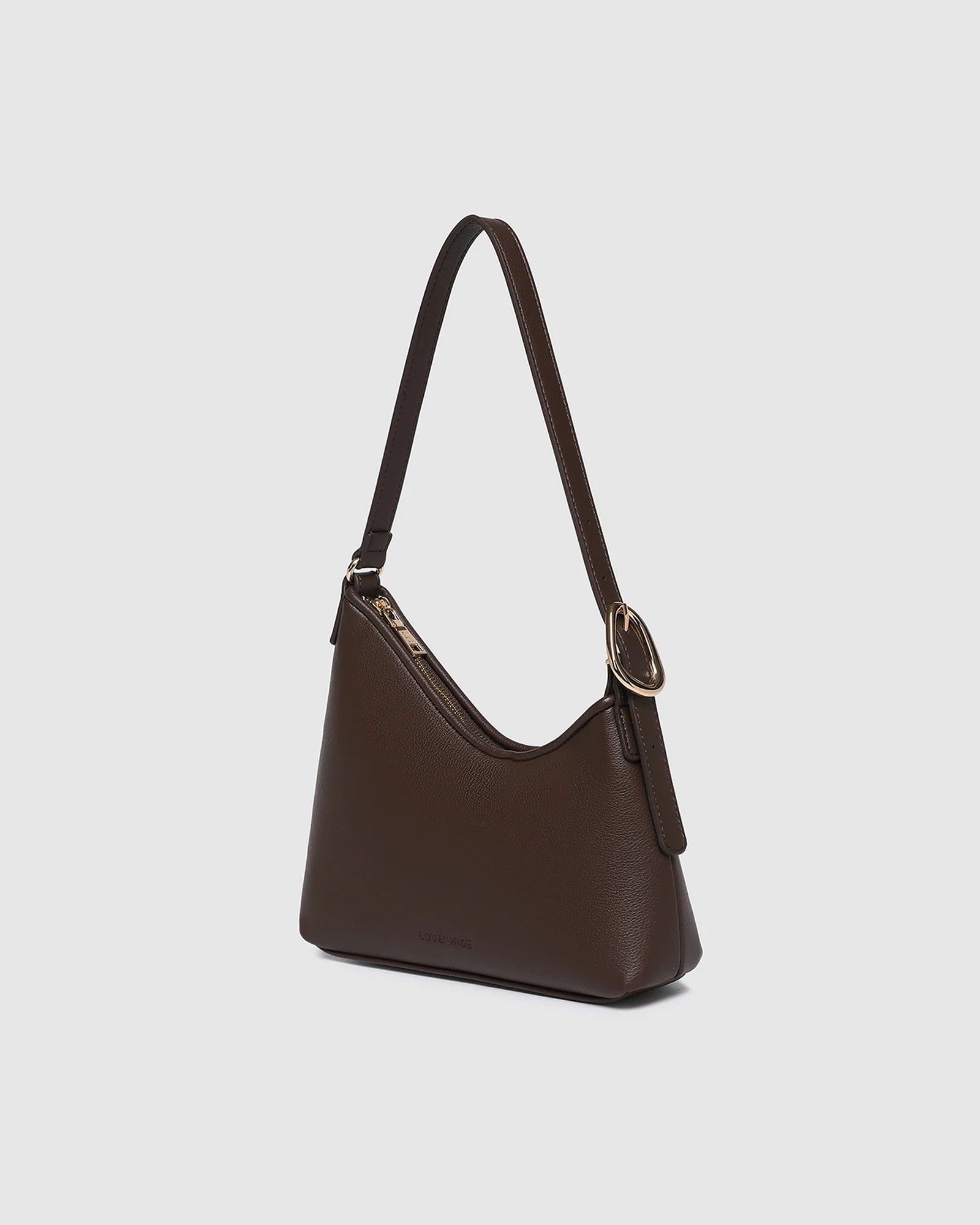Amelia Shoulder Bag (Chocolate) by Louenhide
