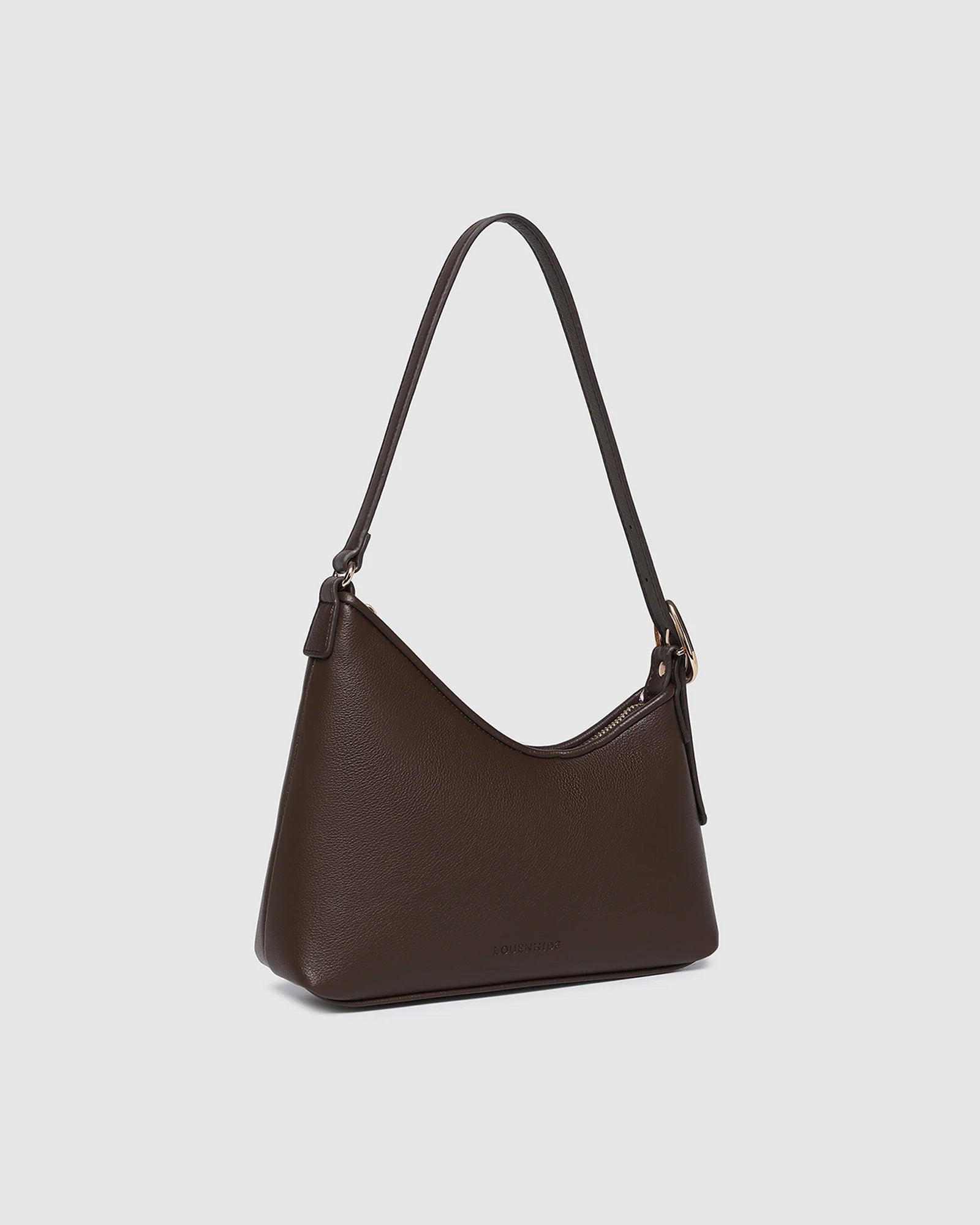 Amelia Shoulder Bag (Chocolate) by Louenhide