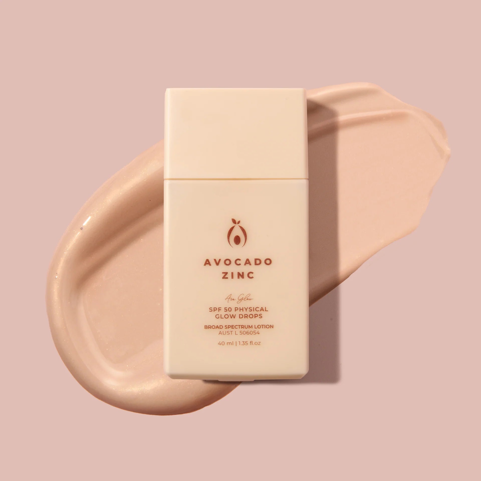 Avocado Zinc SPF 50 Physical Glow Drops