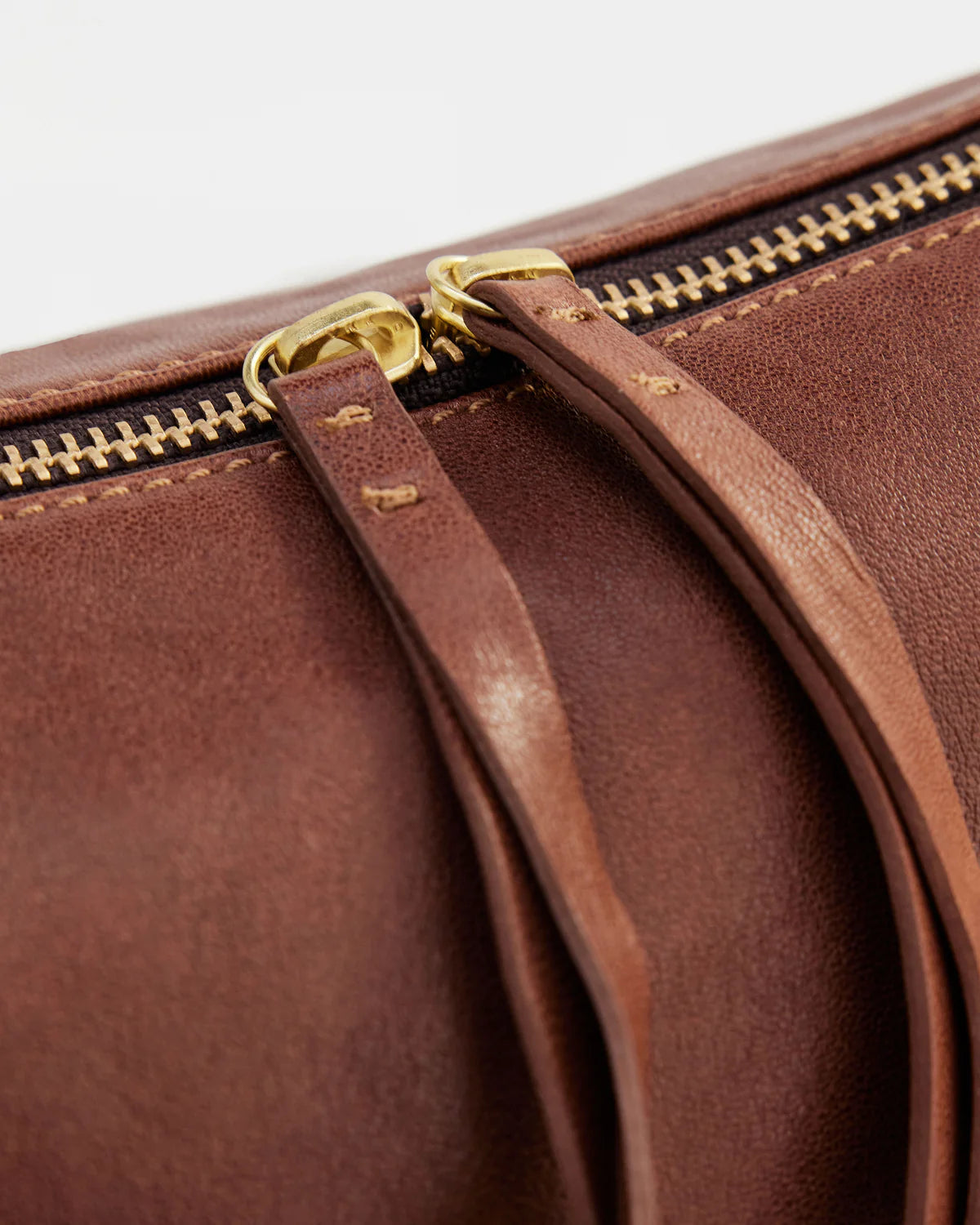 Shasta Leather Sling by Juju & Co - Cognac