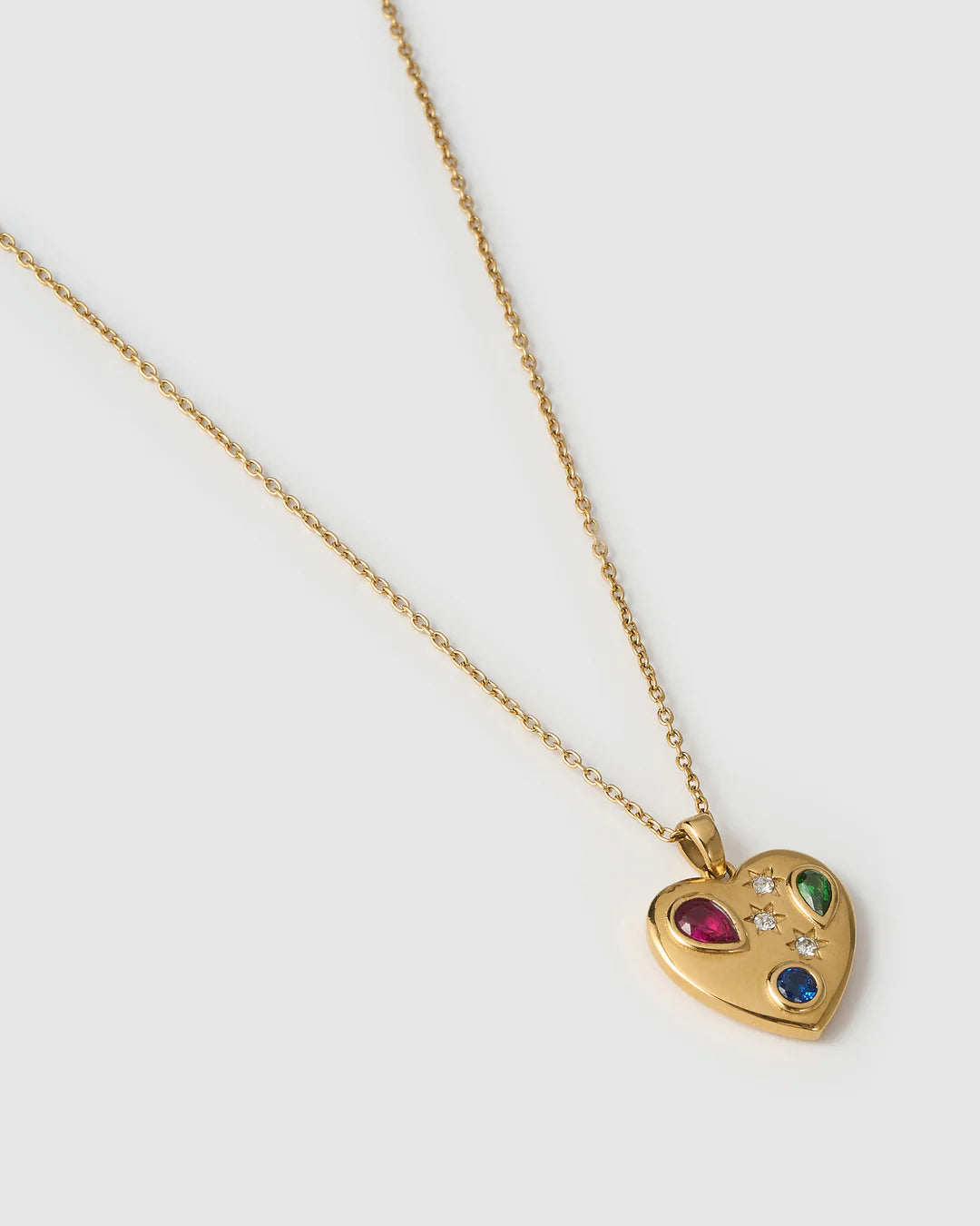 Bisou Heart Necklace by Arms of Eve