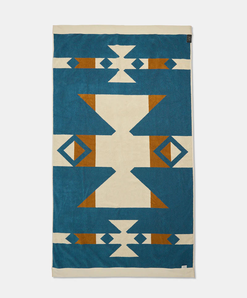 Rocky Mountain Towel | Natural Blue - Pony Rider