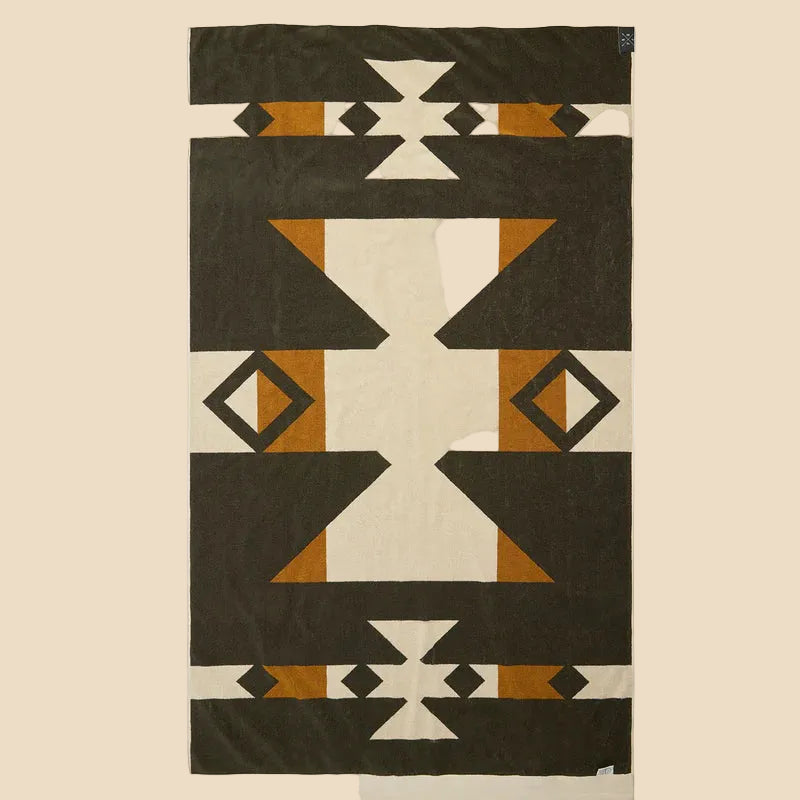 Rocky Mountain Towel | Natural Black - Pony Rider