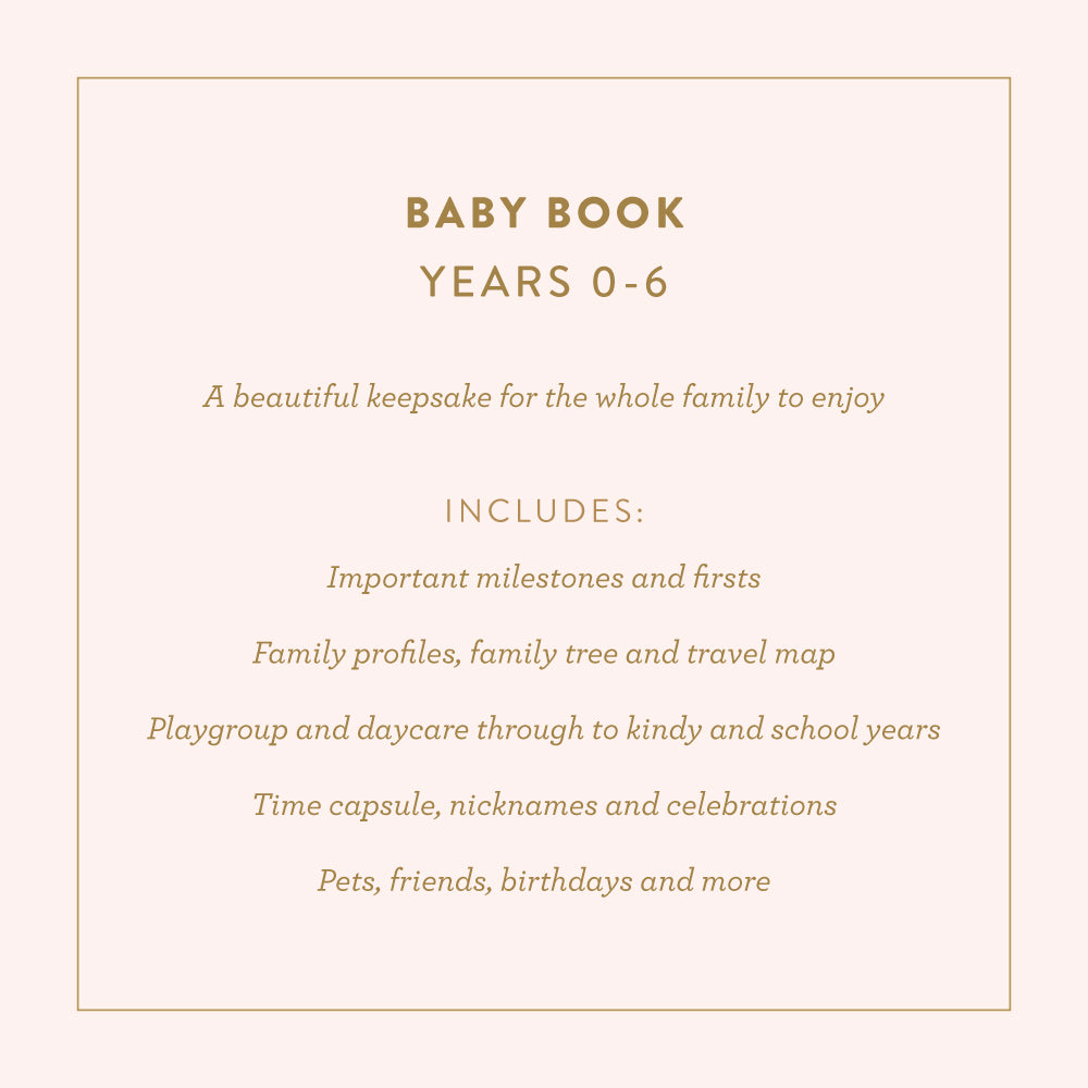 Baby Book - Fox & Fallow