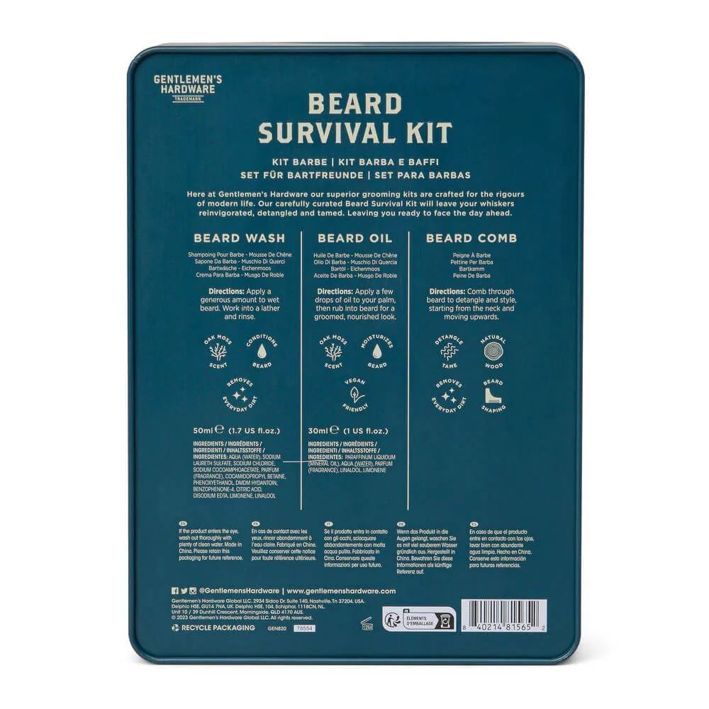 Beard Survival Kit by Gentlemen's Hardware