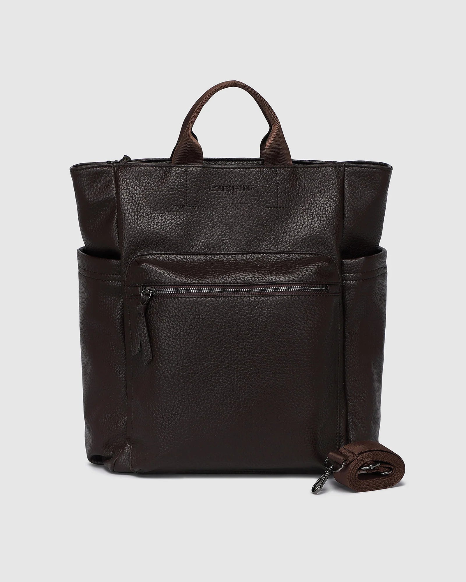 Bronx Backpack (Chocolate) by Louenhide