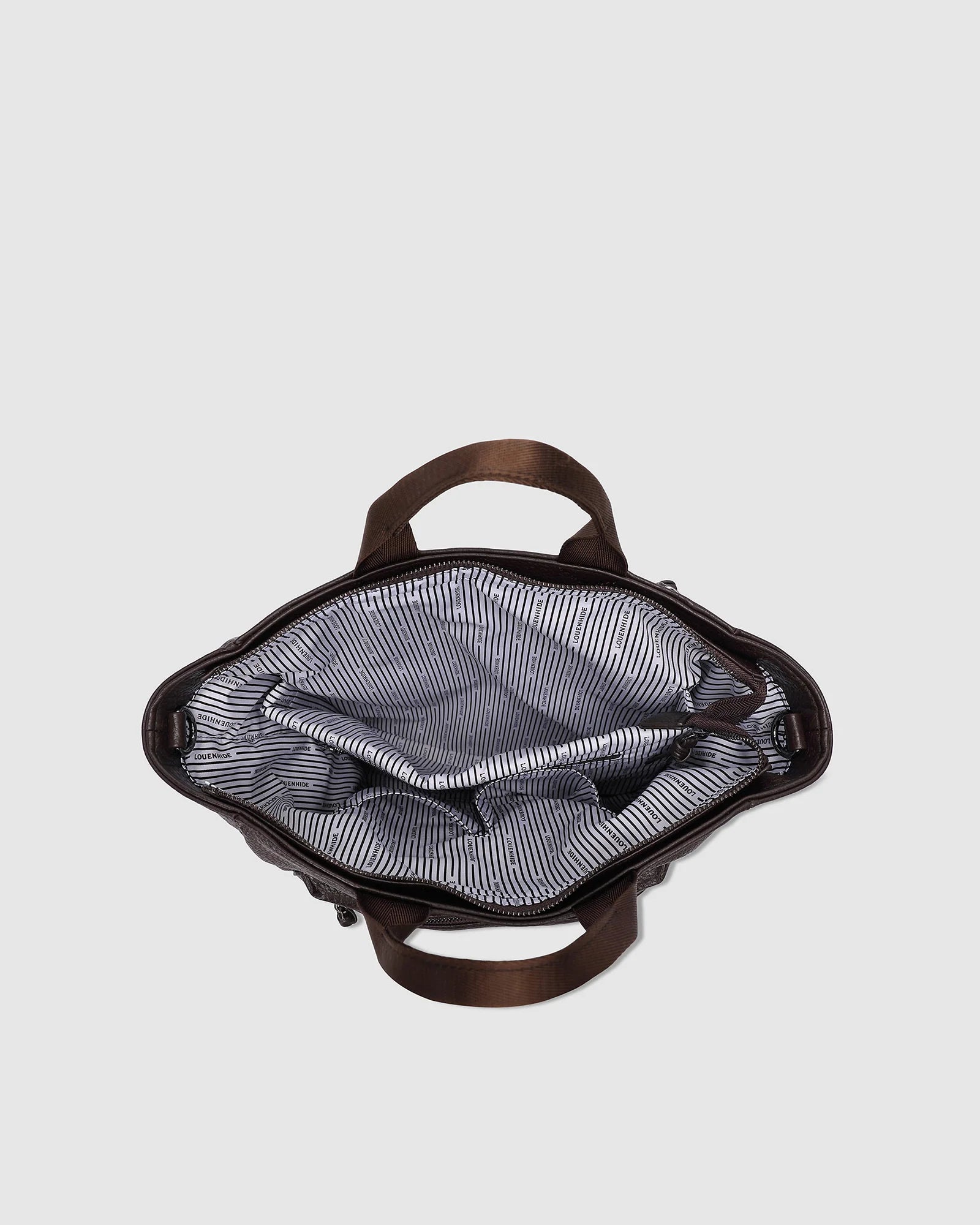 Bronx Backpack (Chocolate) by Louenhide