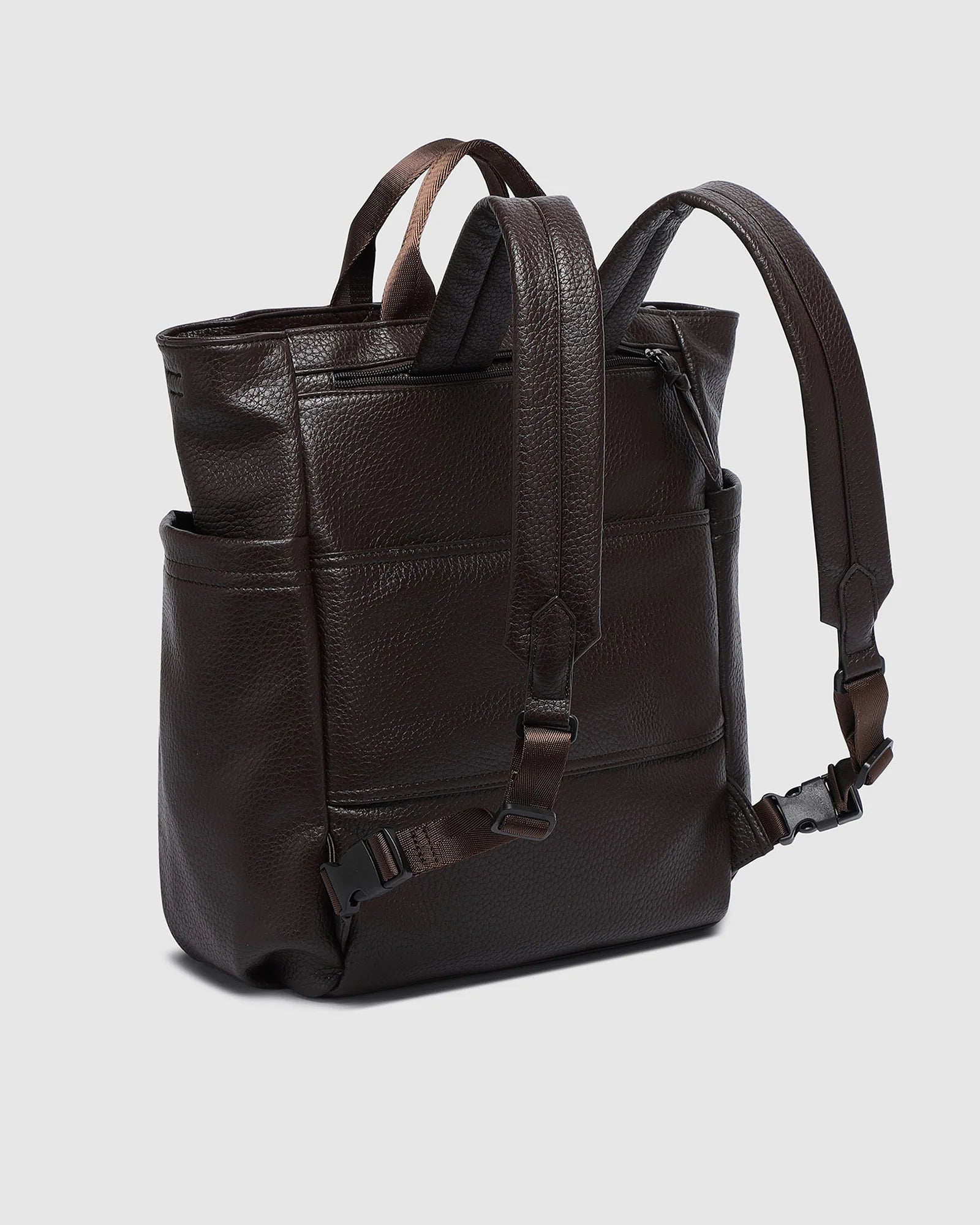 Bronx Backpack (Chocolate) by Louenhide