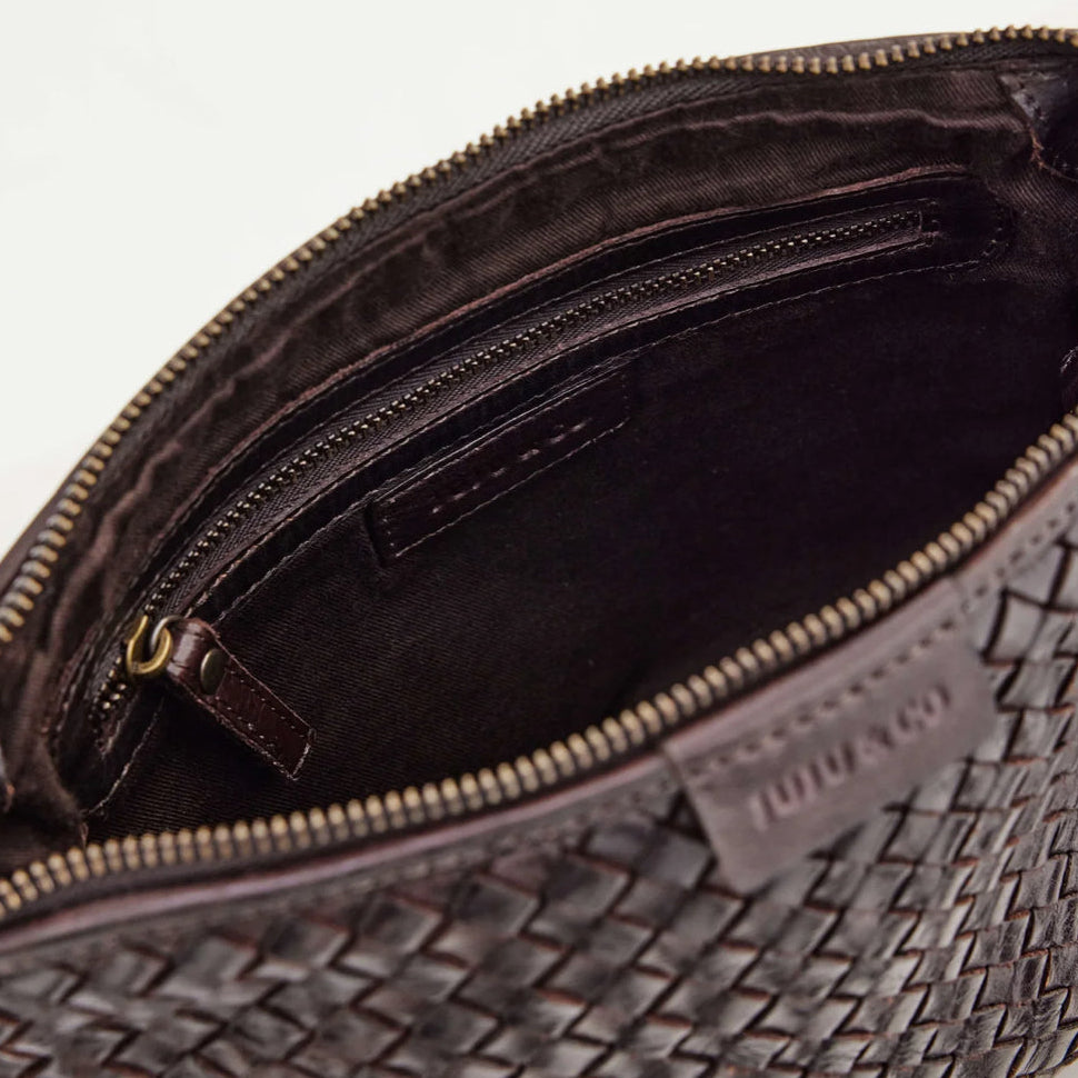 Basque Crossbody by Juju & Co - Chocolate