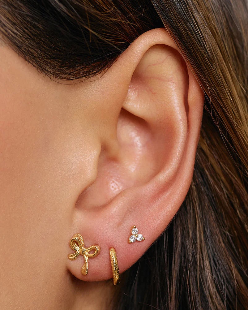Cassia Stud Earrings (Stone) by Arms of Eve