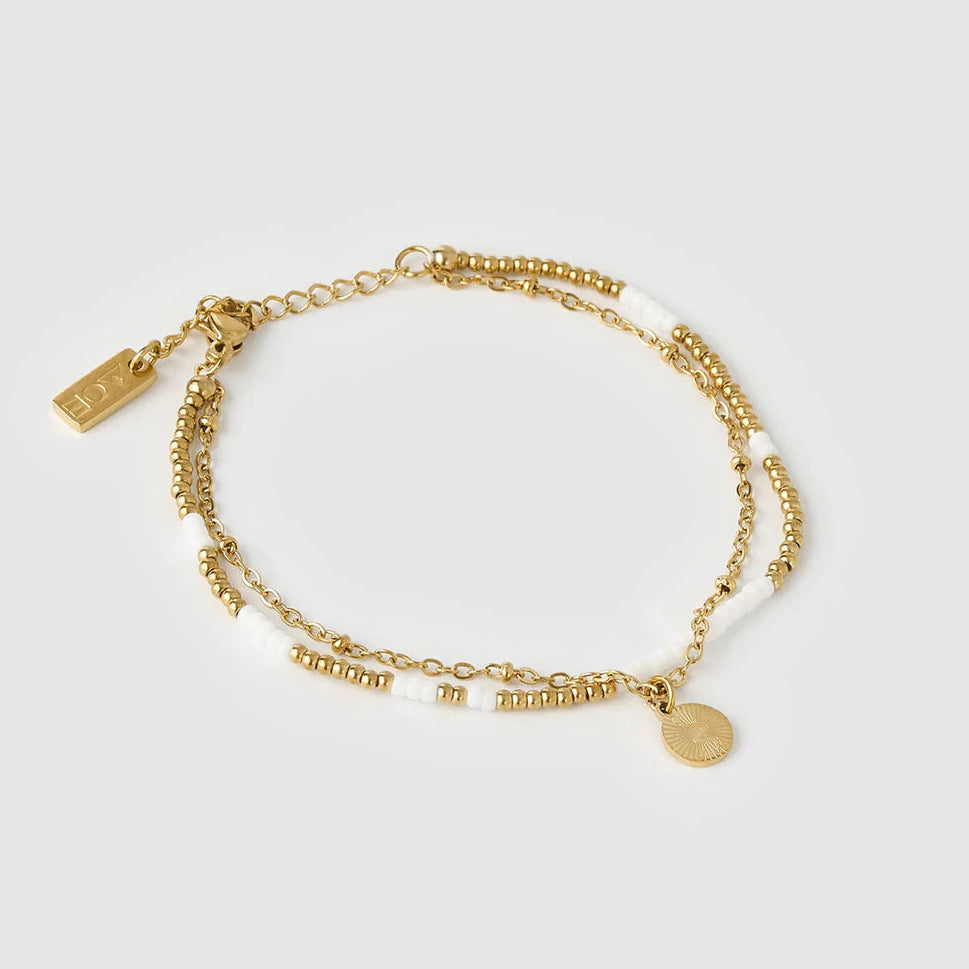 Cobra Gold Bracelet by Arms of Eve