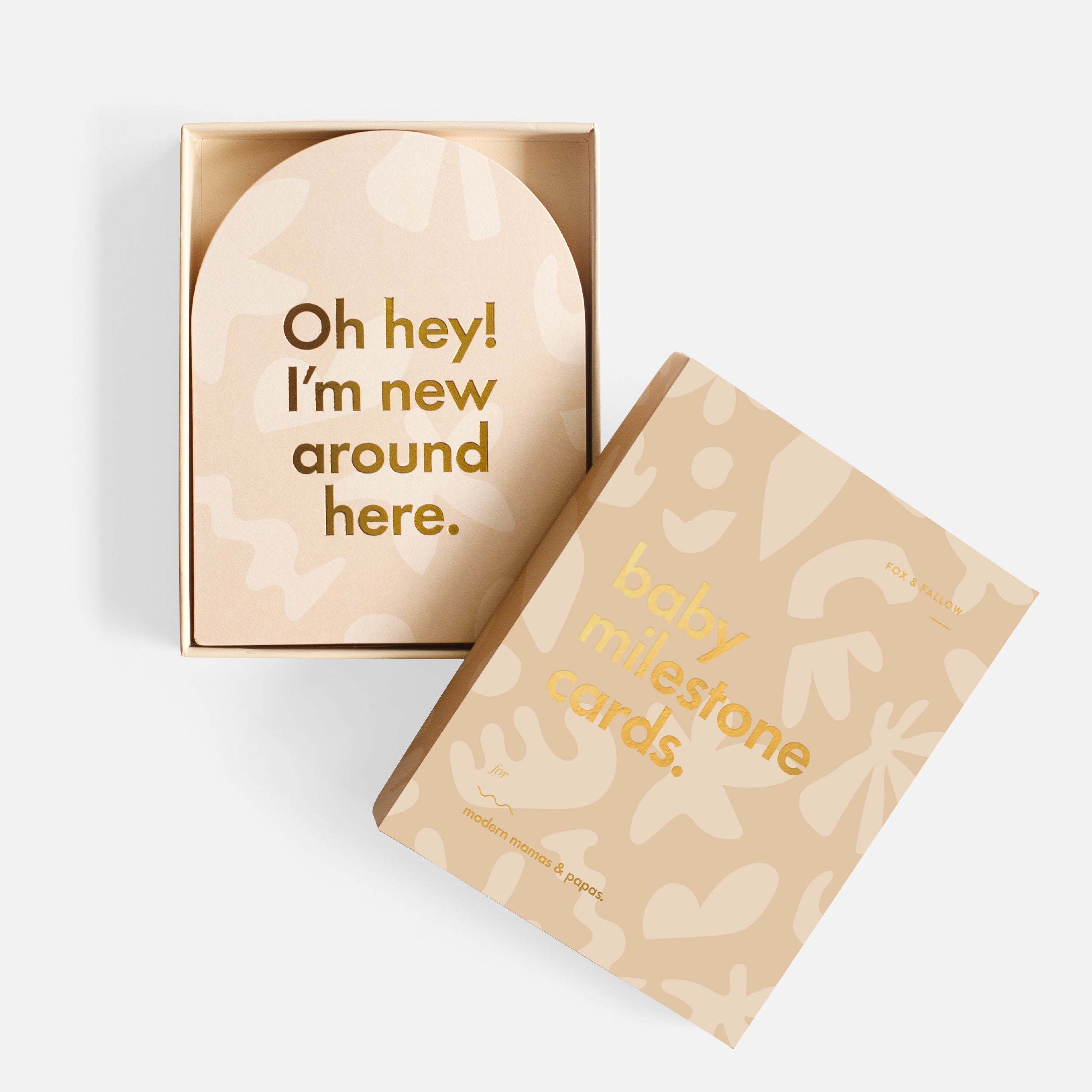 Baby Milestone Cards - Fox & Fallow
