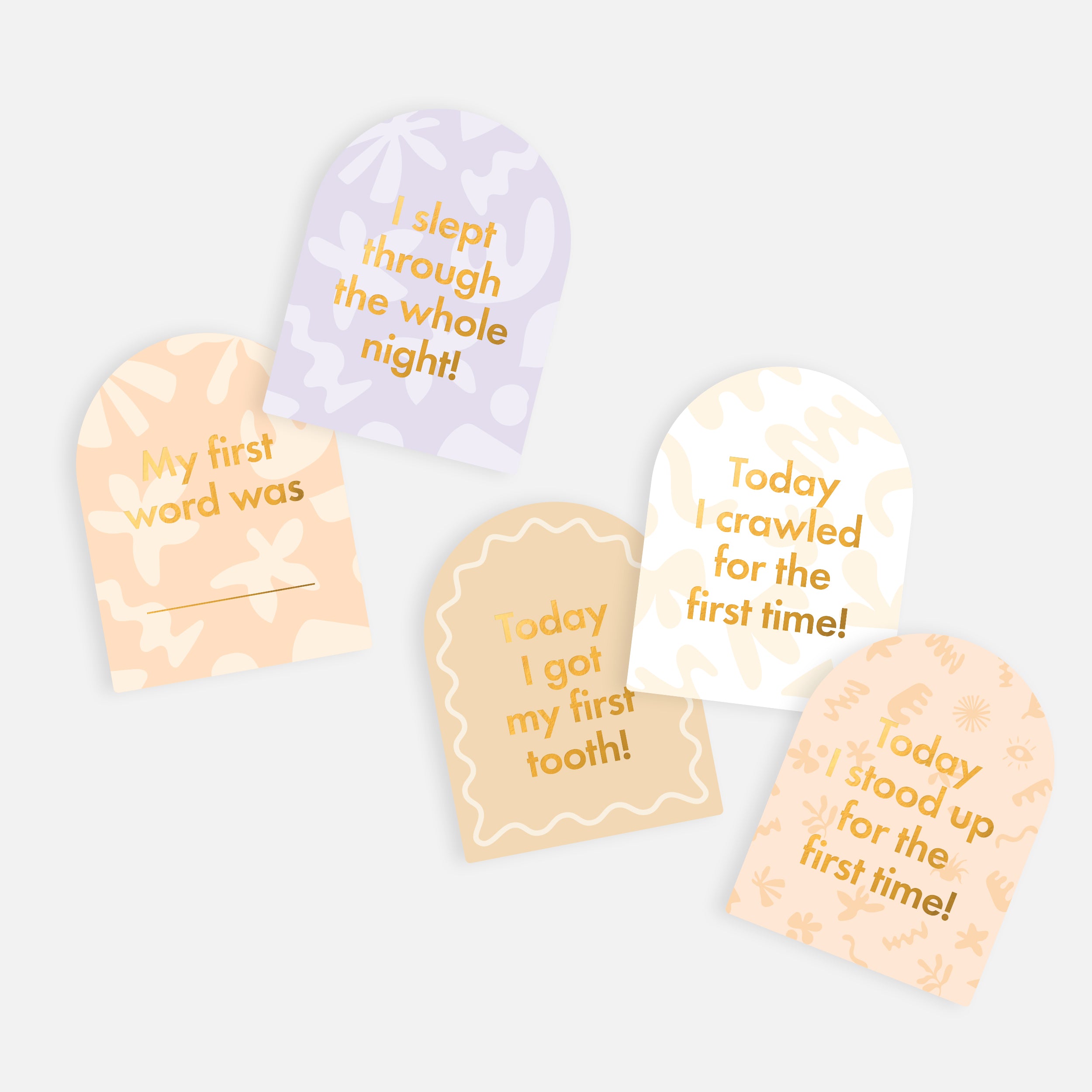 Baby Milestone Cards - Fox & Fallow