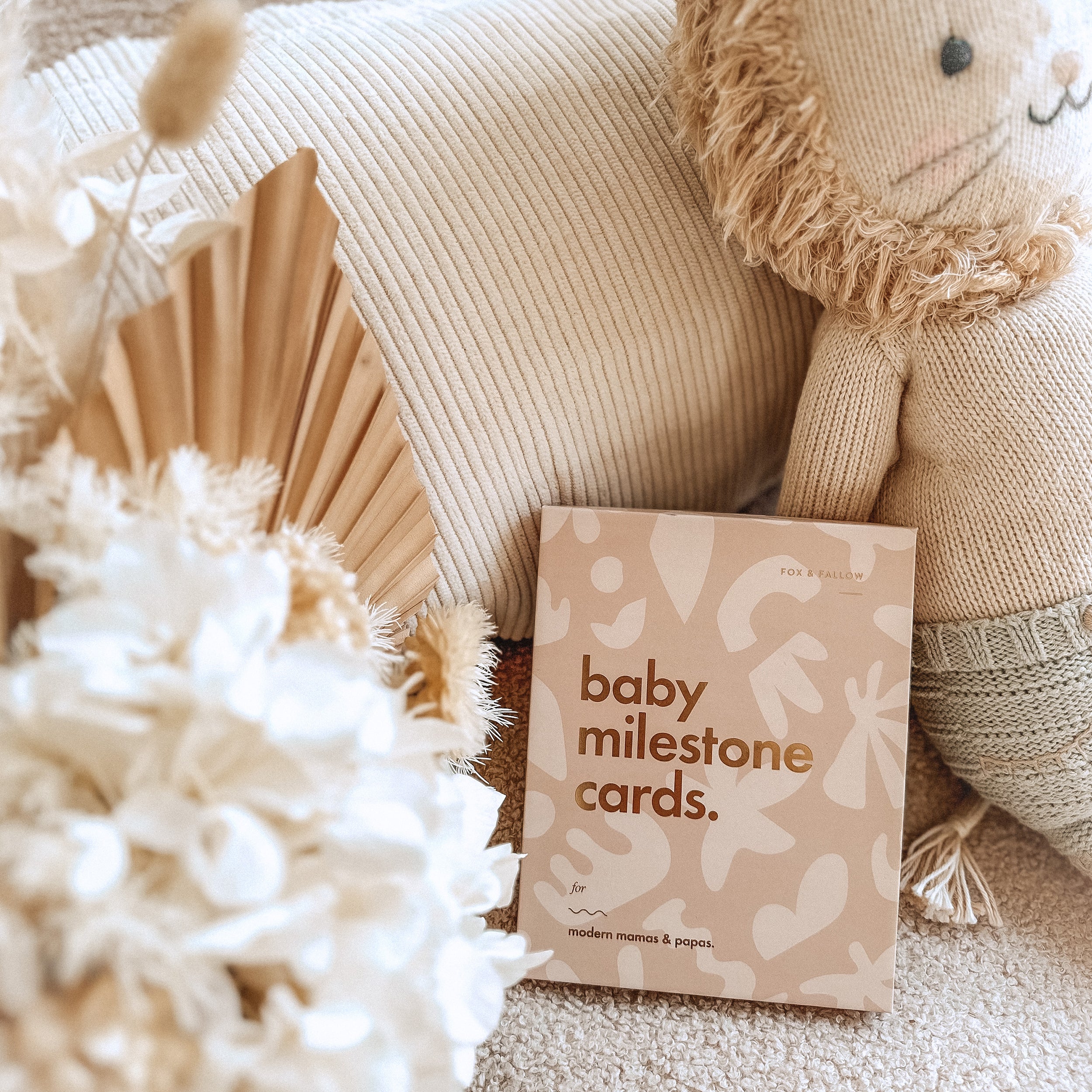 Baby Milestone Cards - Fox & Fallow