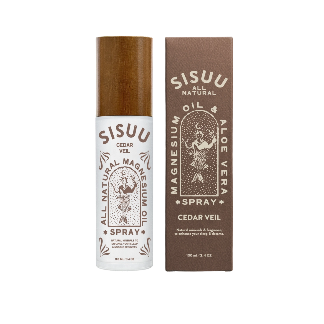 Magnesium Recovery Spray (Cedar Veil) by Sisuu