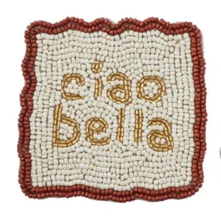 Ciao Bella Beaded Coaster