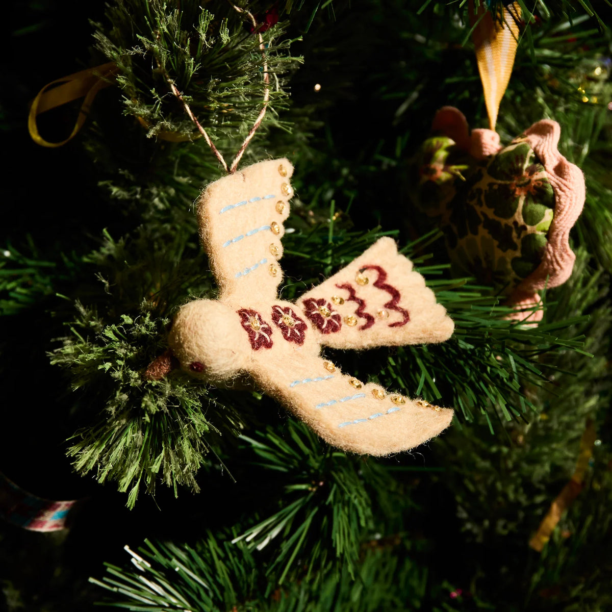 Clara Bird Decoration - Sage & Clare