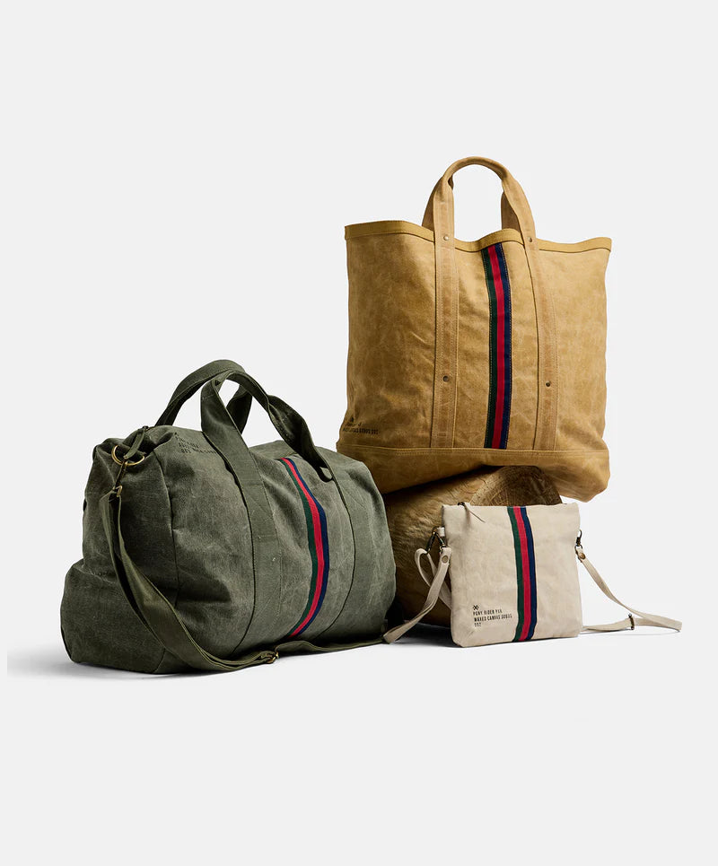 Escapee Large Canvas Tote Bag | Golden Tan - Pony Rider