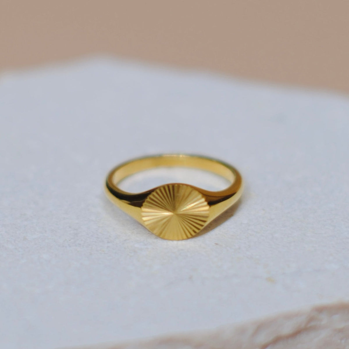 Cleo Sunburst Ring by Clou Studio