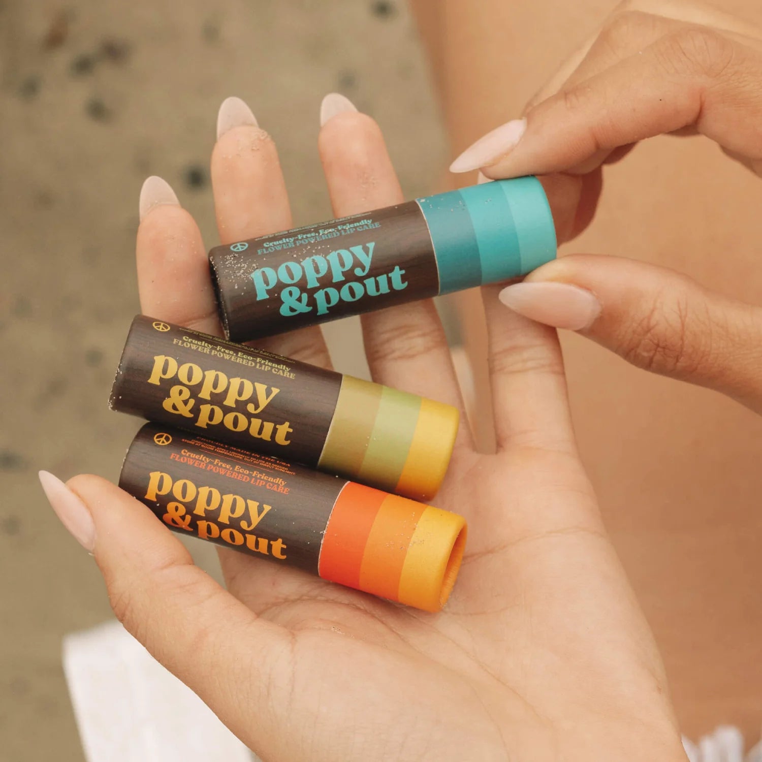 Poppy & Pout 'Retro Surf' Collection Lip Balm