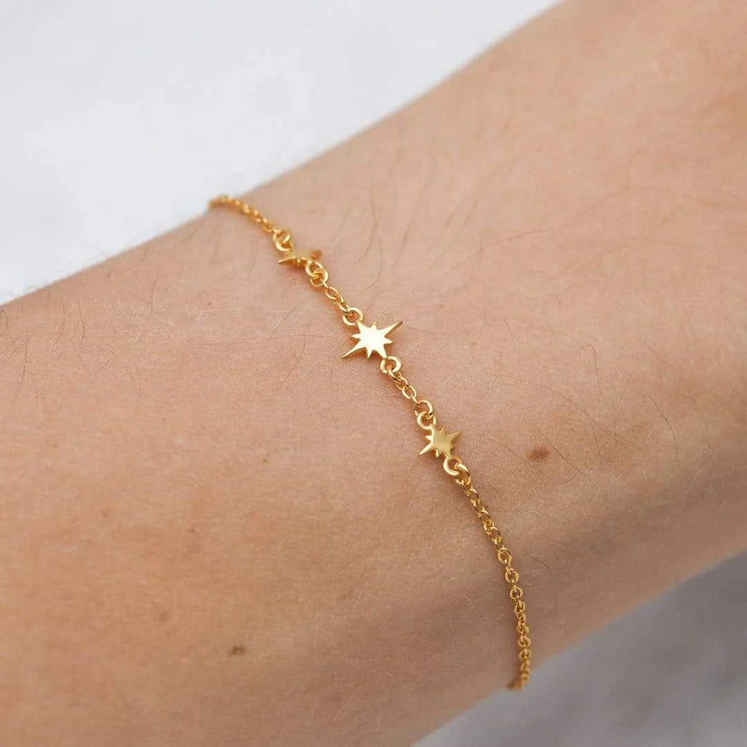 Celestial Star Bracelet by Midsummer Star (Gold or Silver)