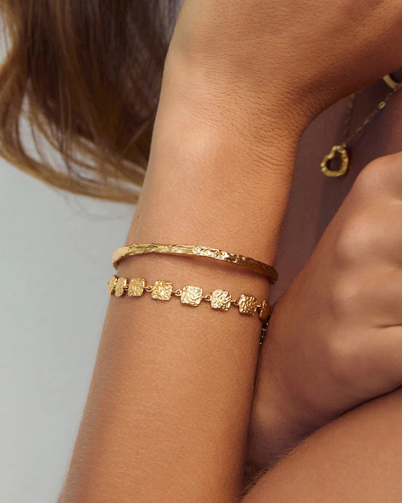 Emilia Gold Bracelet by Arms of Eve