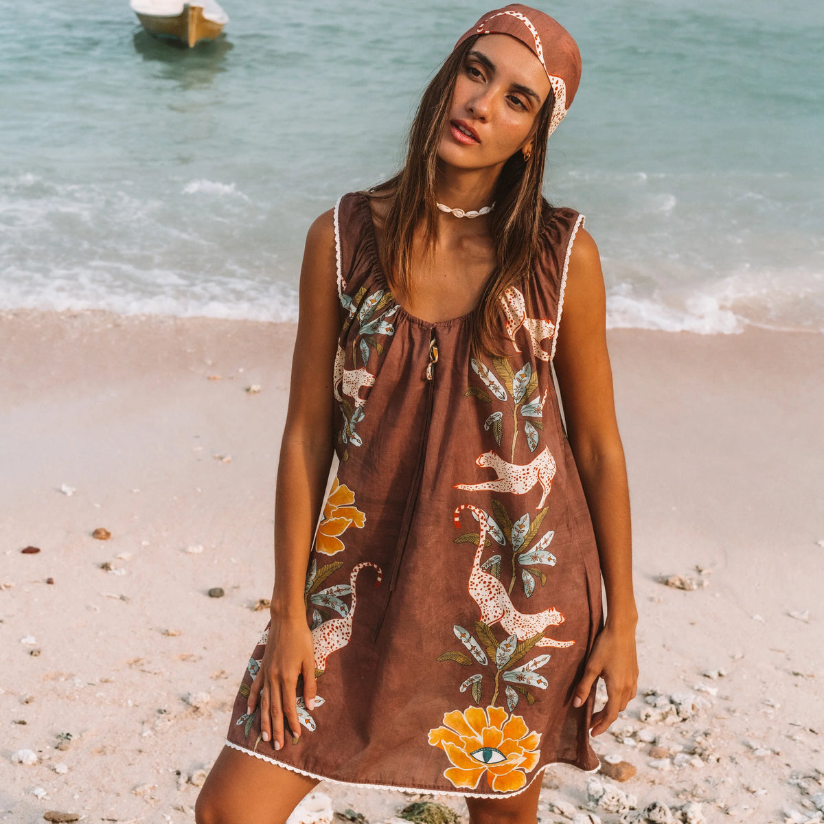 Eye of the Jungle Mini Dress
