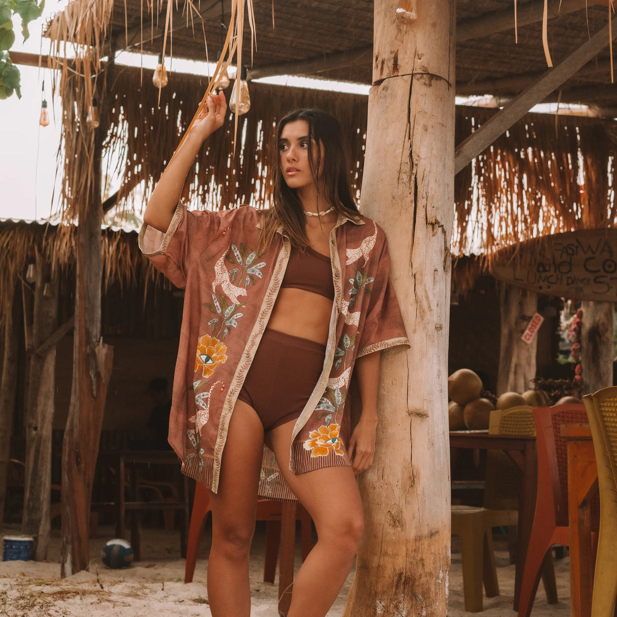 Eye of the Jungle Shirt - Hazel (Wandering Folk)